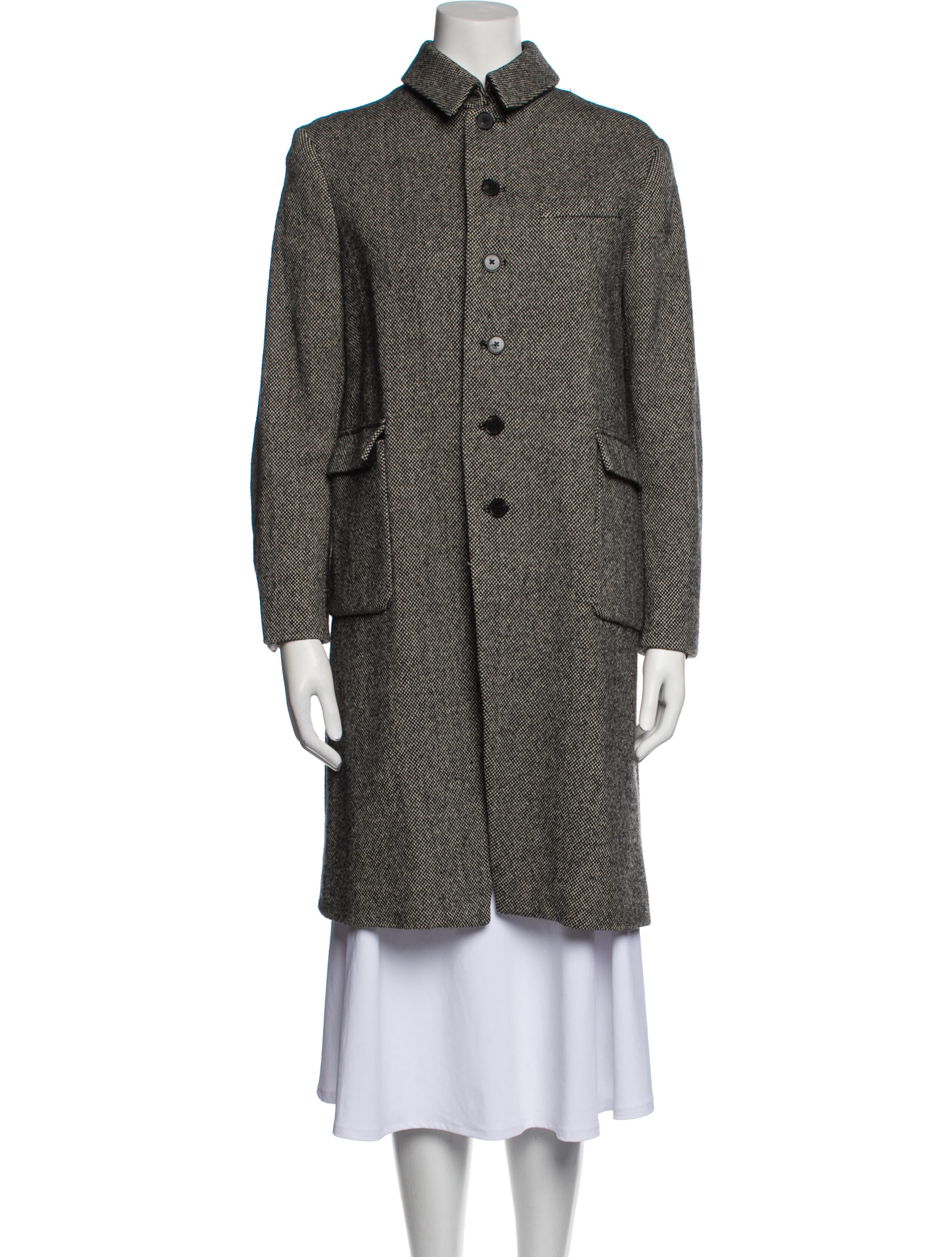 Joseph Wool Printed Coat