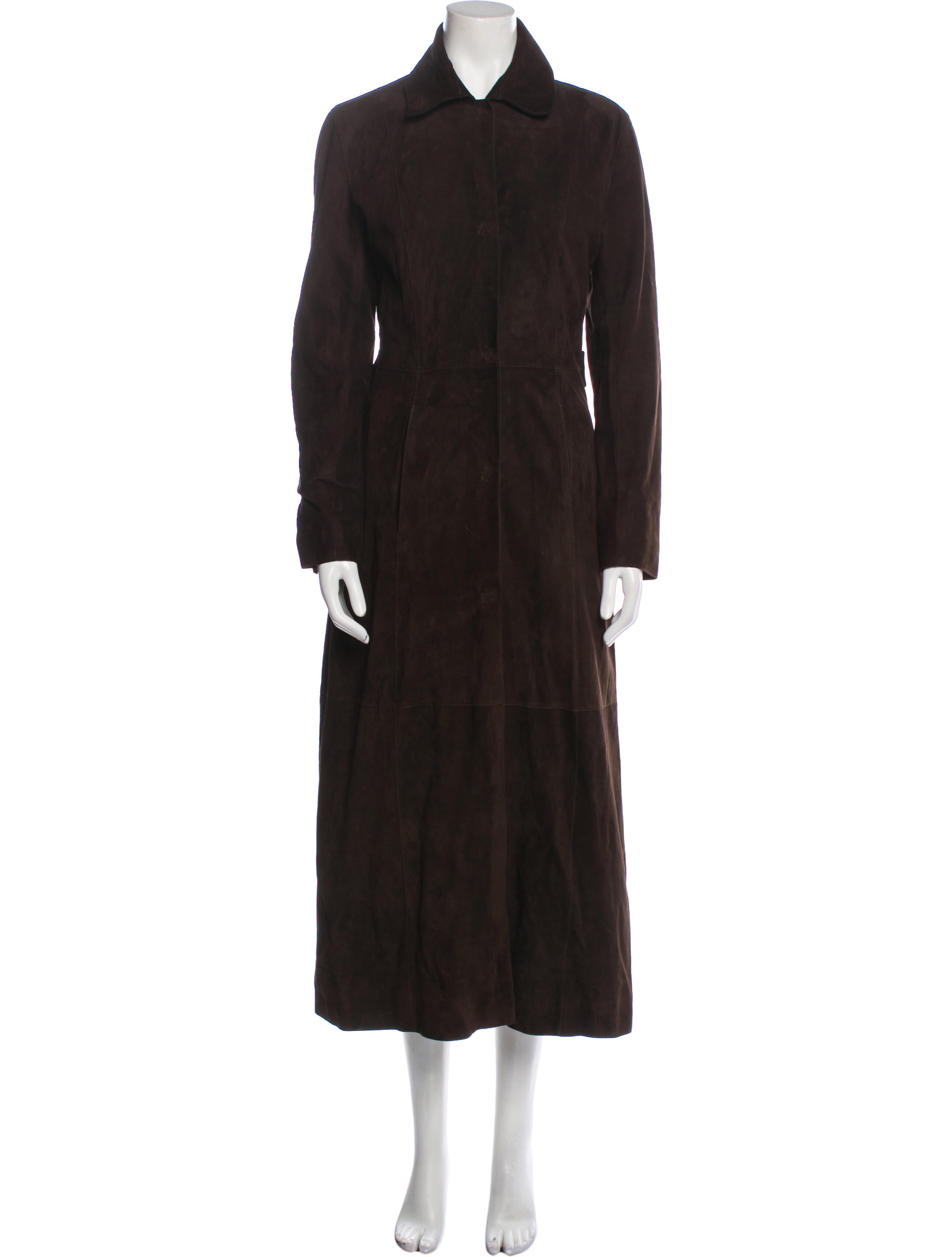 Joseph Leather Coat Brown Coats, Clothing JOS51523 The RealReal