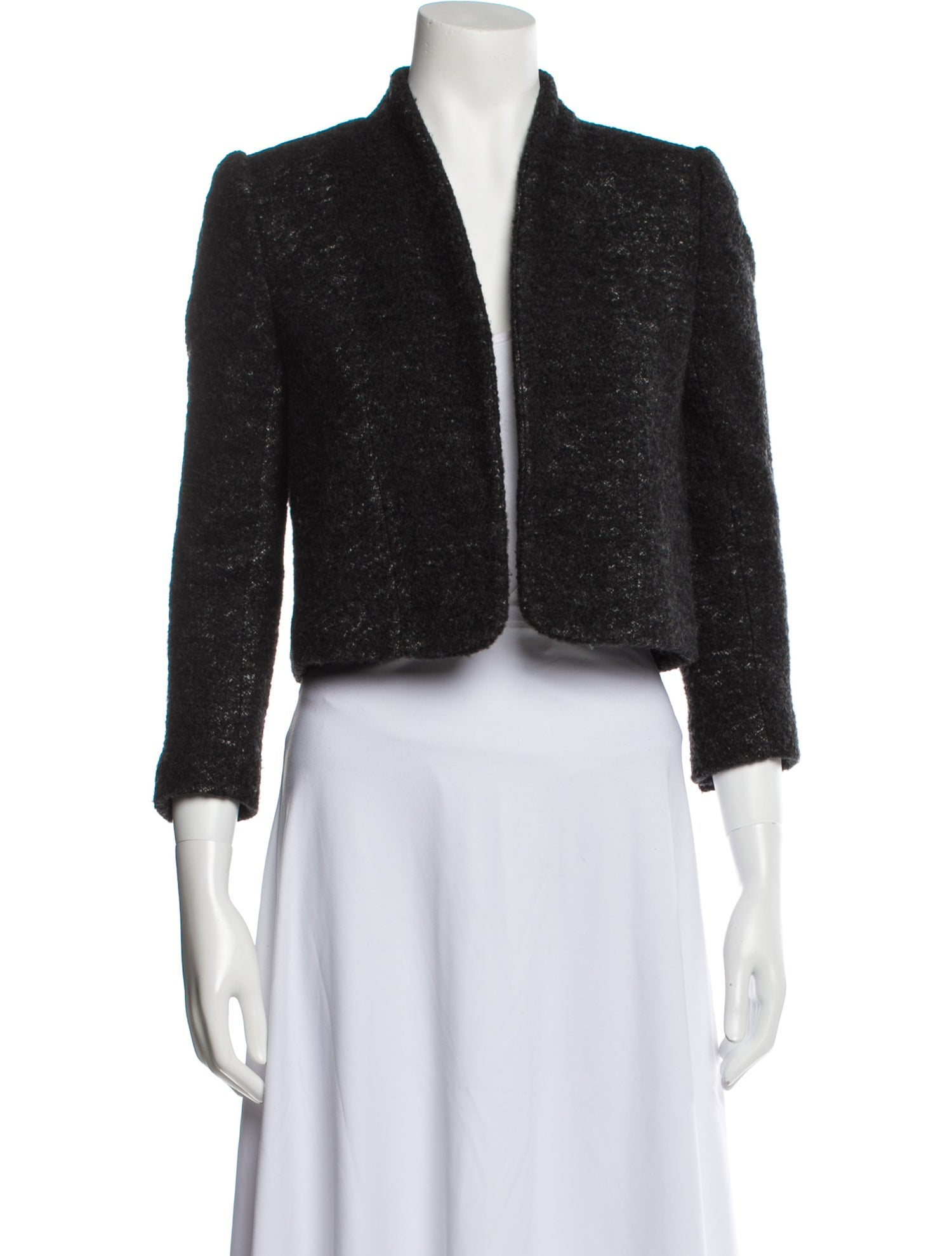 Joseph Tweed Pattern Evening Jacket Grey Jackets, Clothing JOS55461