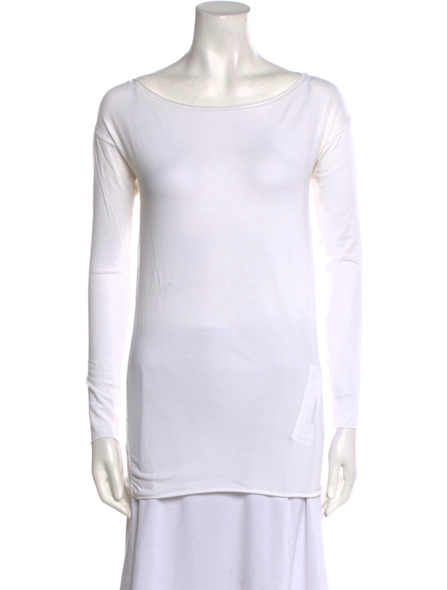 Joseph Scoop Neck Long Sleeve Tunic