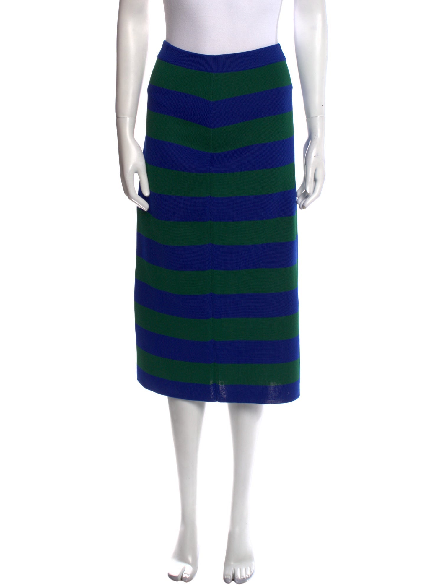 Joseph Striped Midi Length Skirt