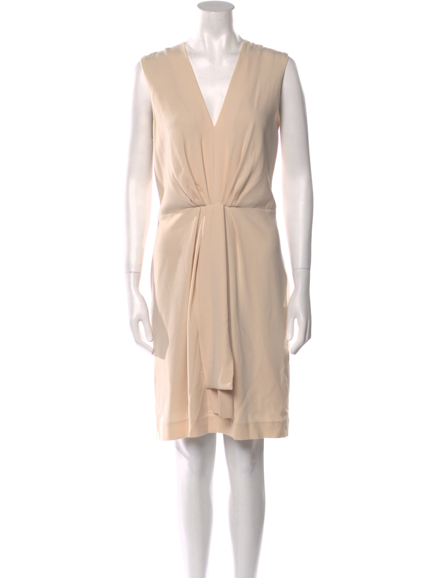 Joseph V-Neck Knee-Length Dress