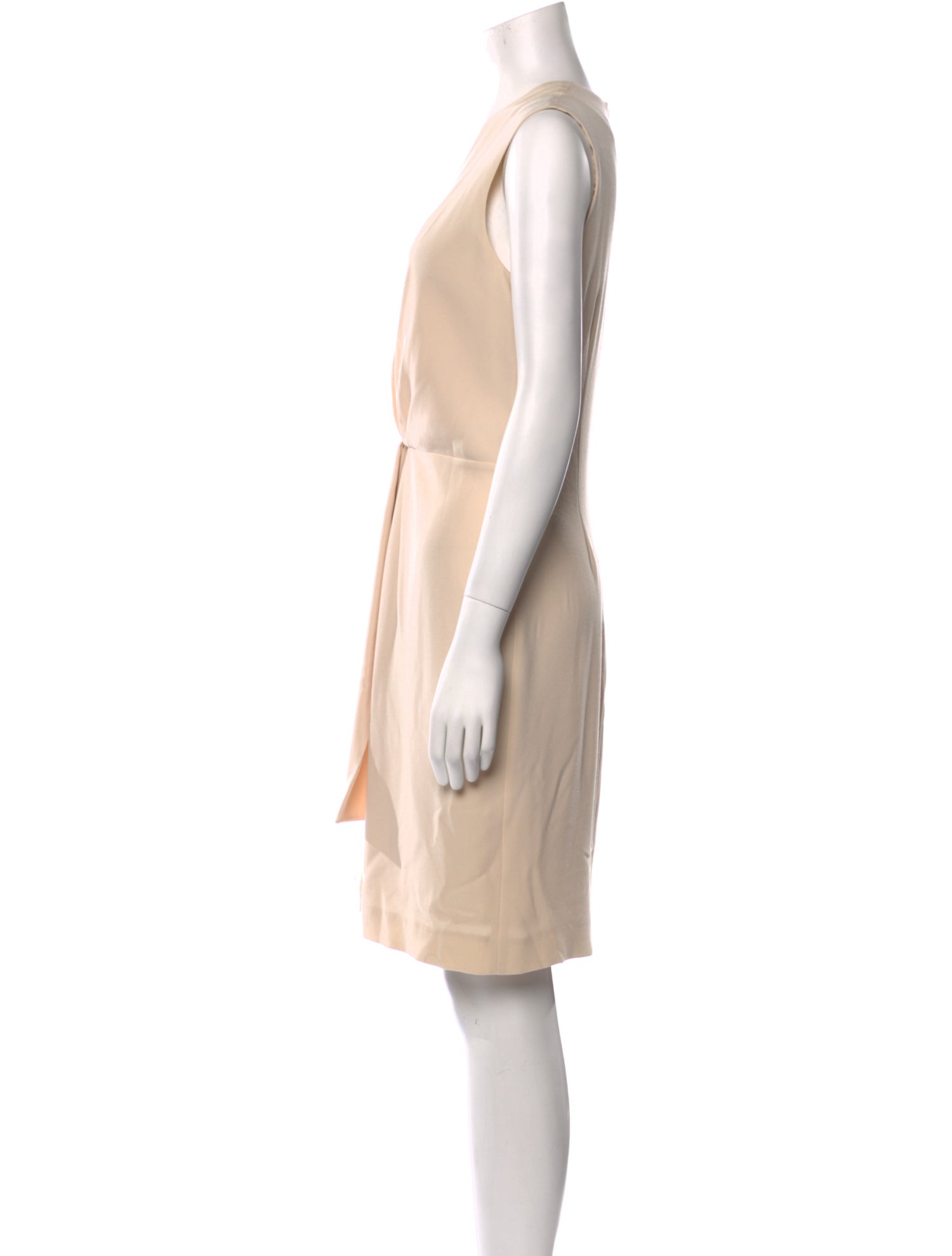 Joseph V-Neck Knee-Length Dress