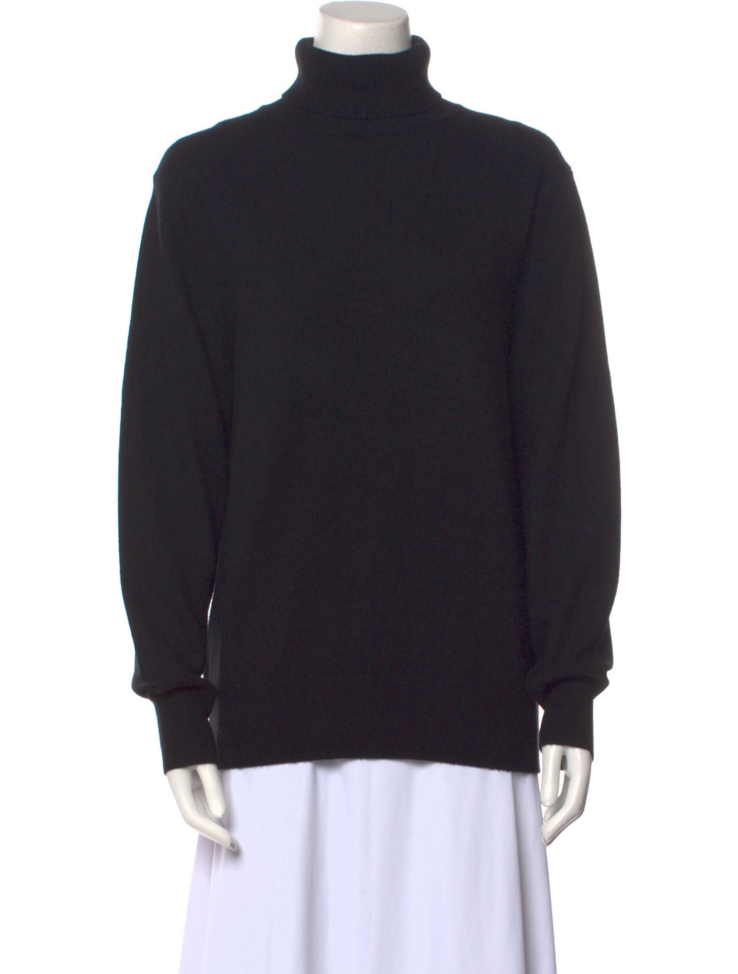 Joseph Cashmere Turtleneck Sweater - Black Knitwear, Clothing ...
