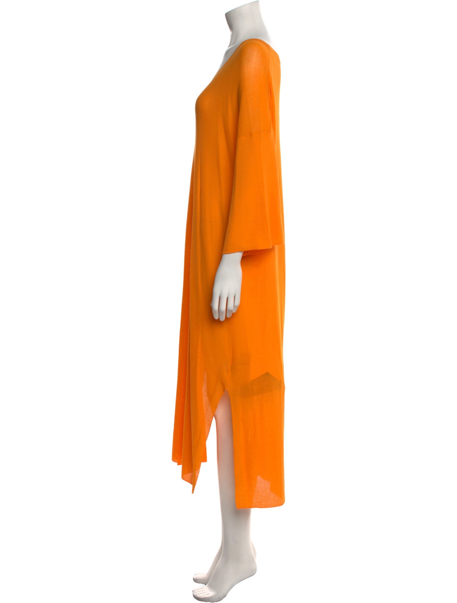 Joseph Scoop Neck Midi Length Dress