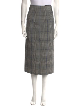 Joseph Wool Midi Length Skirt