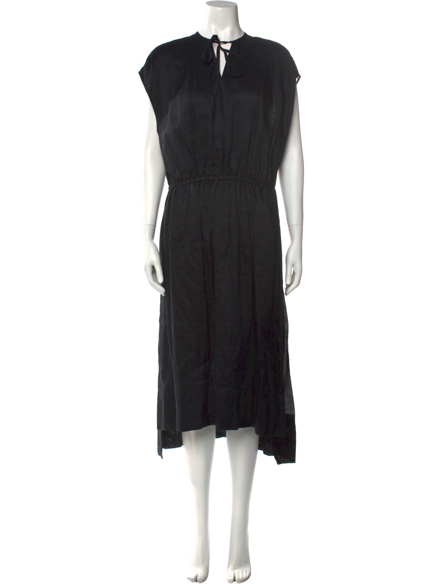 Joseph Tie Neck Long Dress