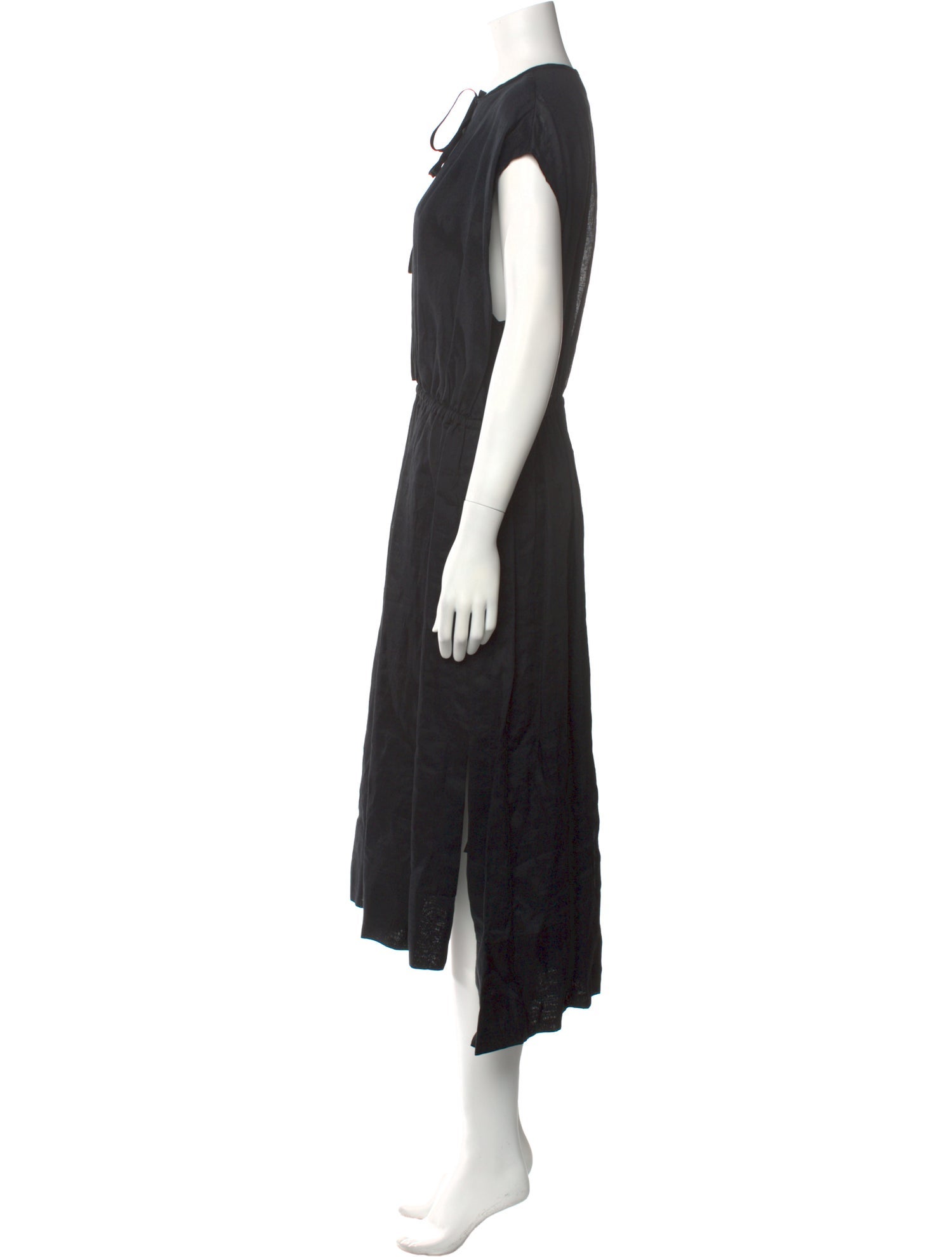 Joseph Tie Neck Long Dress