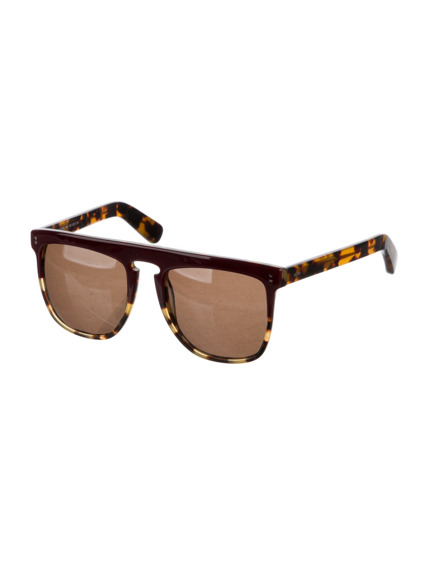 Joseph Square Mirrored Sunglasses