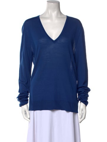 Joseph Knitwear Wool V-Neck Sweater XL