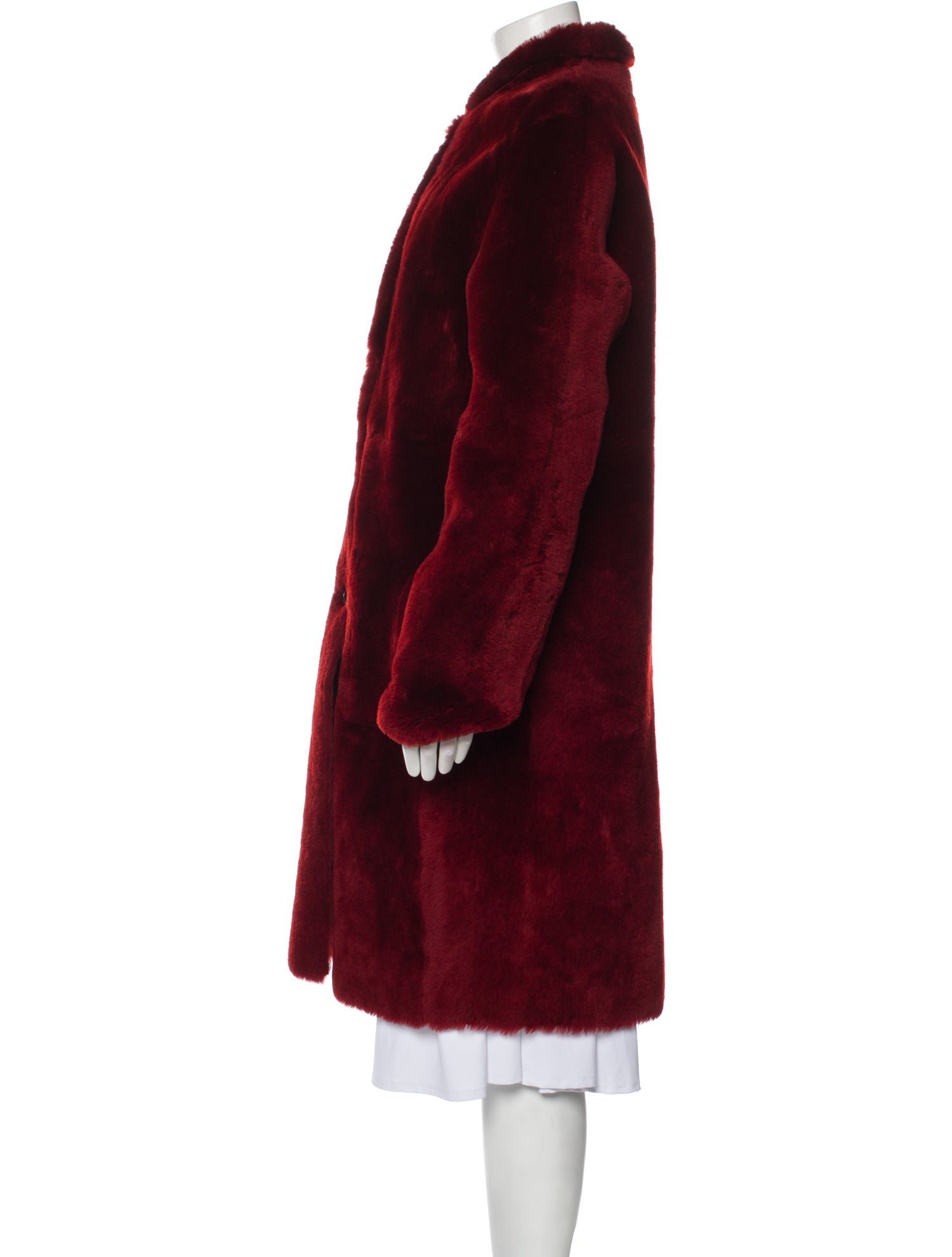 Joseph Lambskin Fur Coat