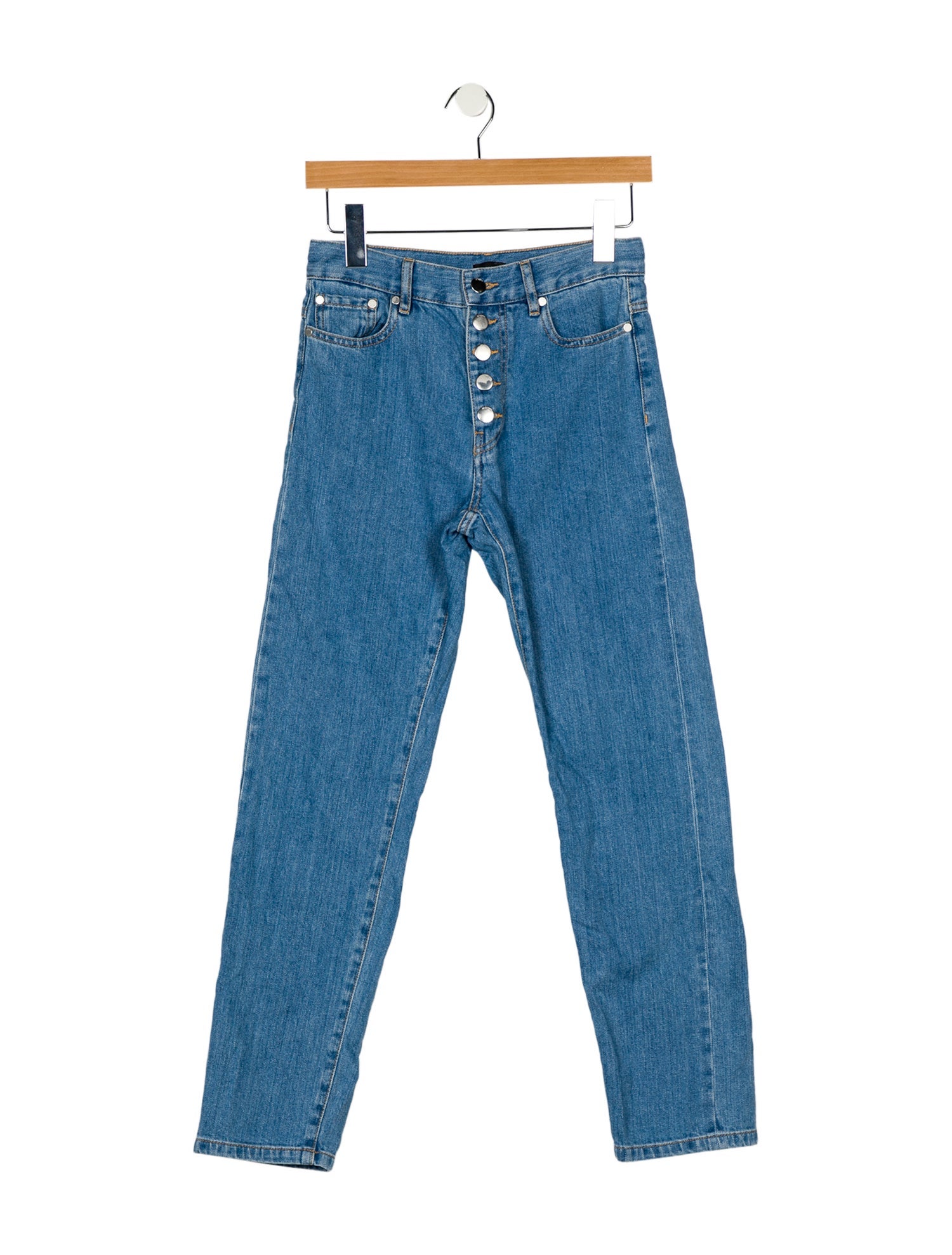 Joseph Mid-Rise Straight Leg Jeans