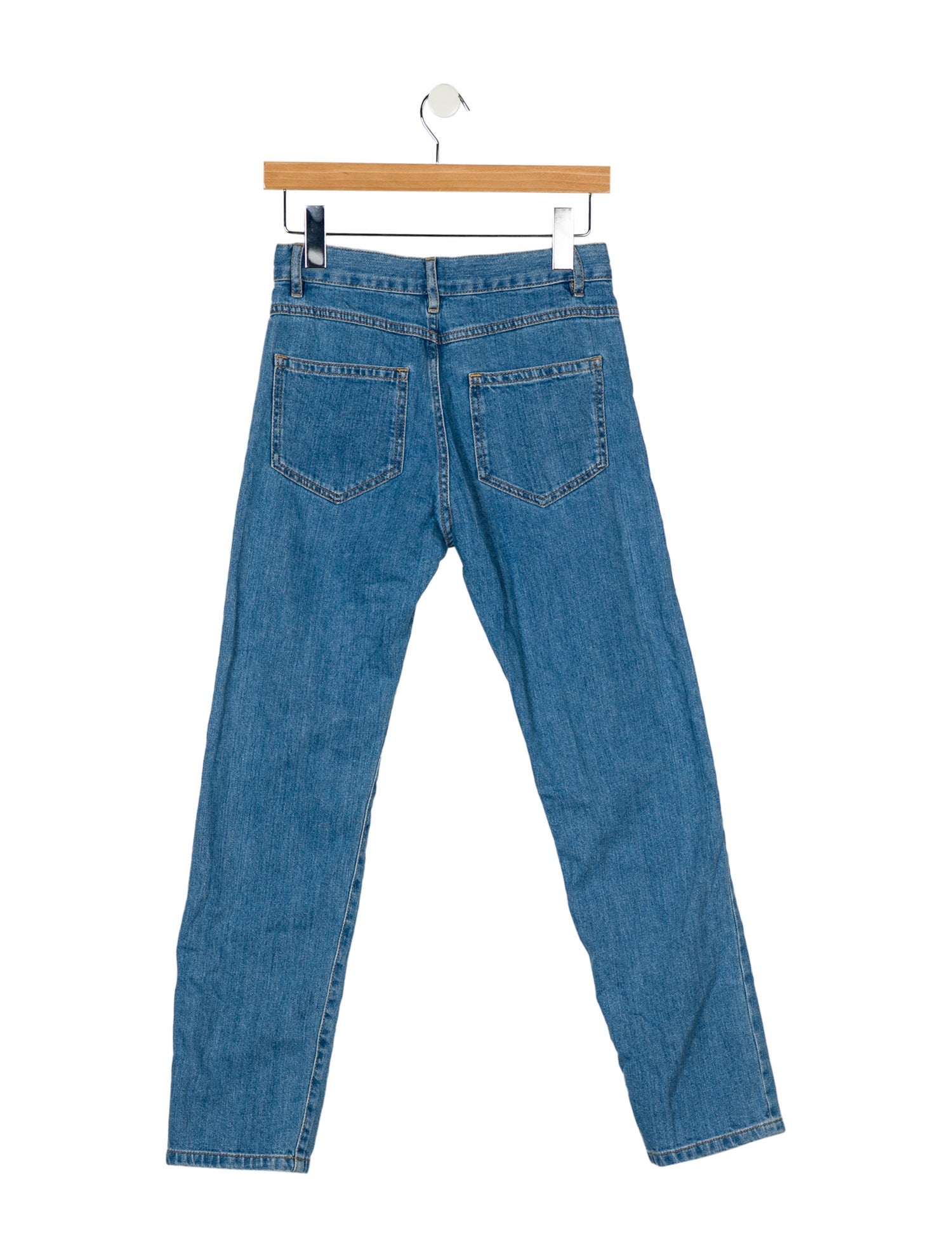 Joseph Mid-Rise Straight Leg Jeans