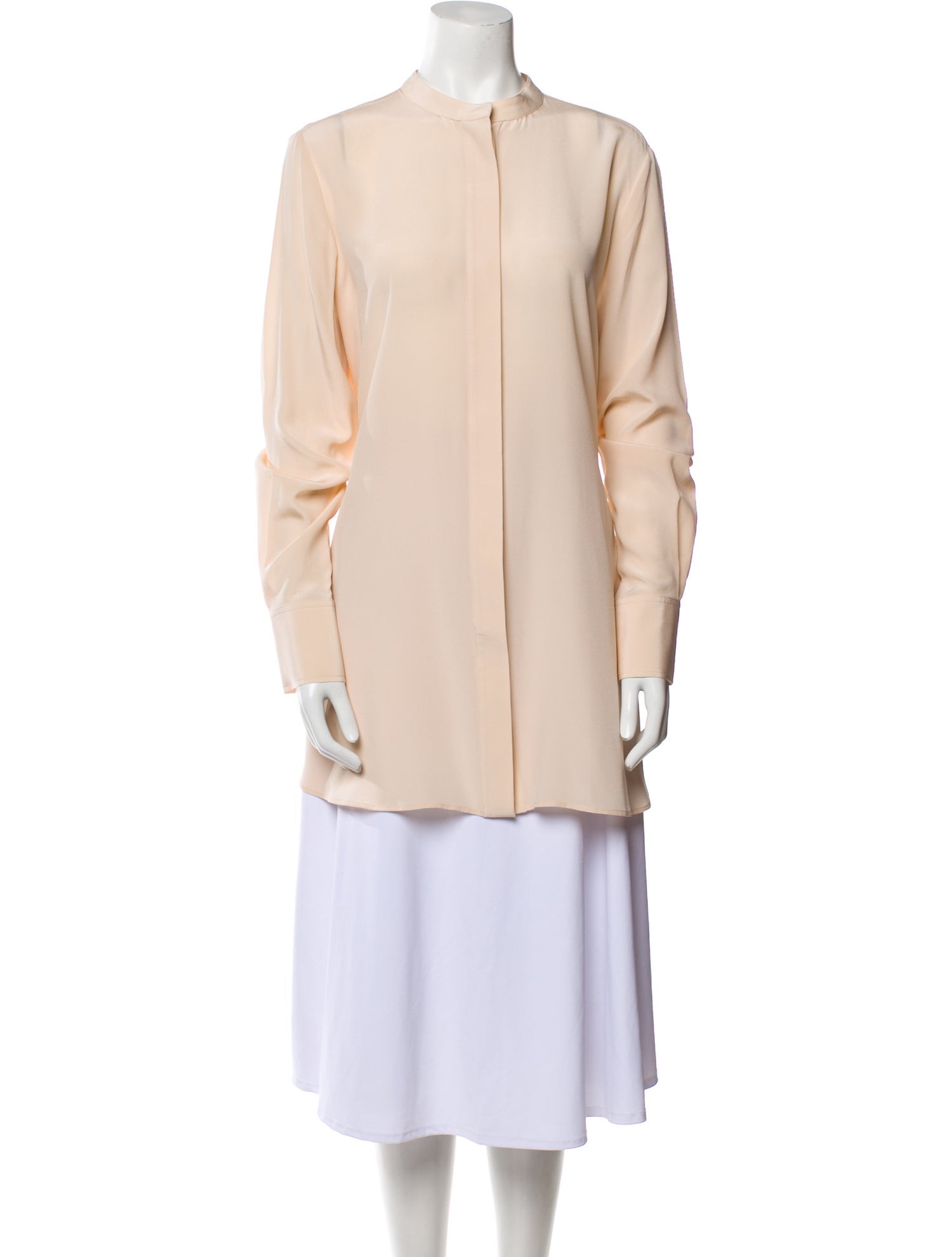 Joseph Silk Mock Neck Tunic w/ Tags