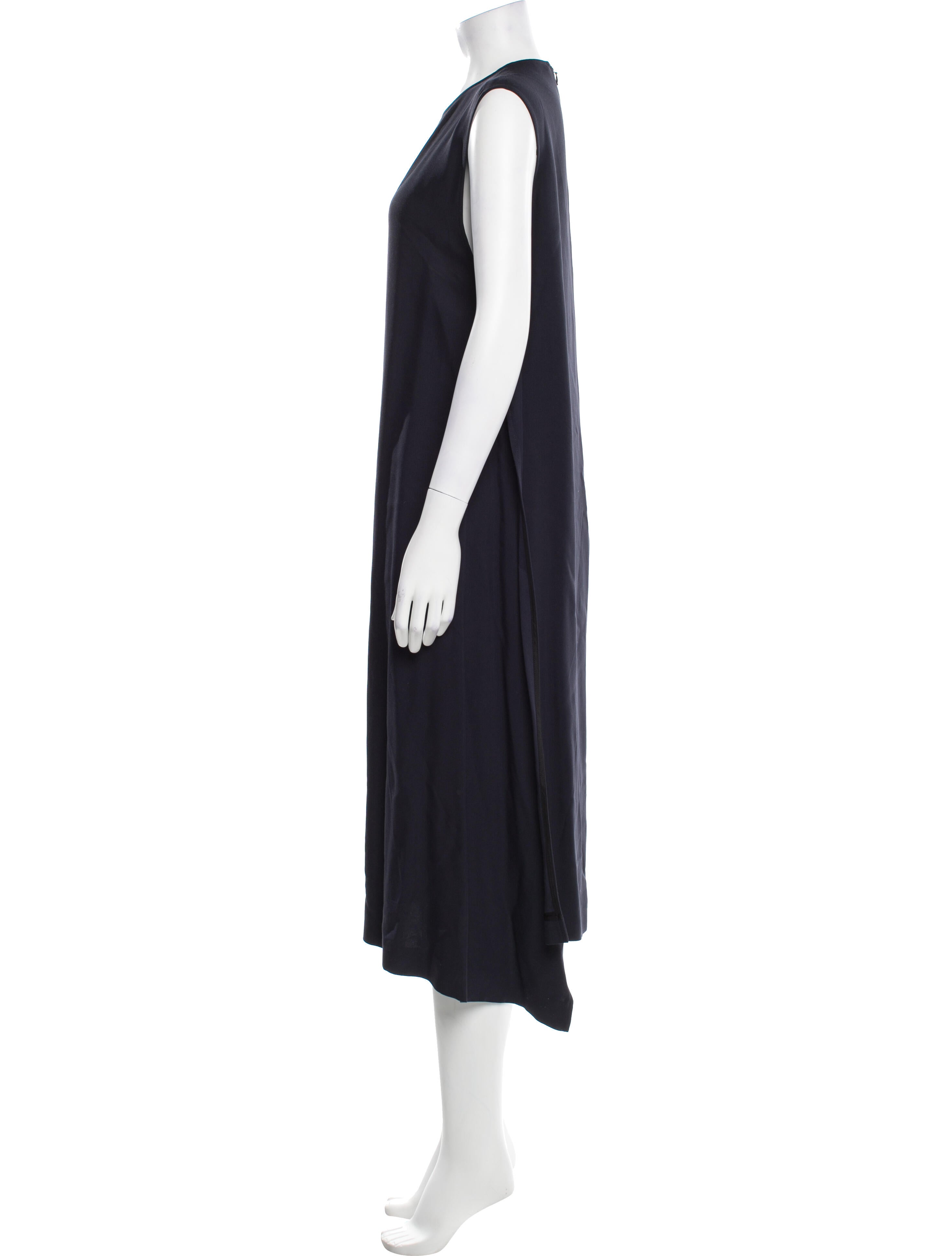 Joseph Crew Neck Midi Length Dress