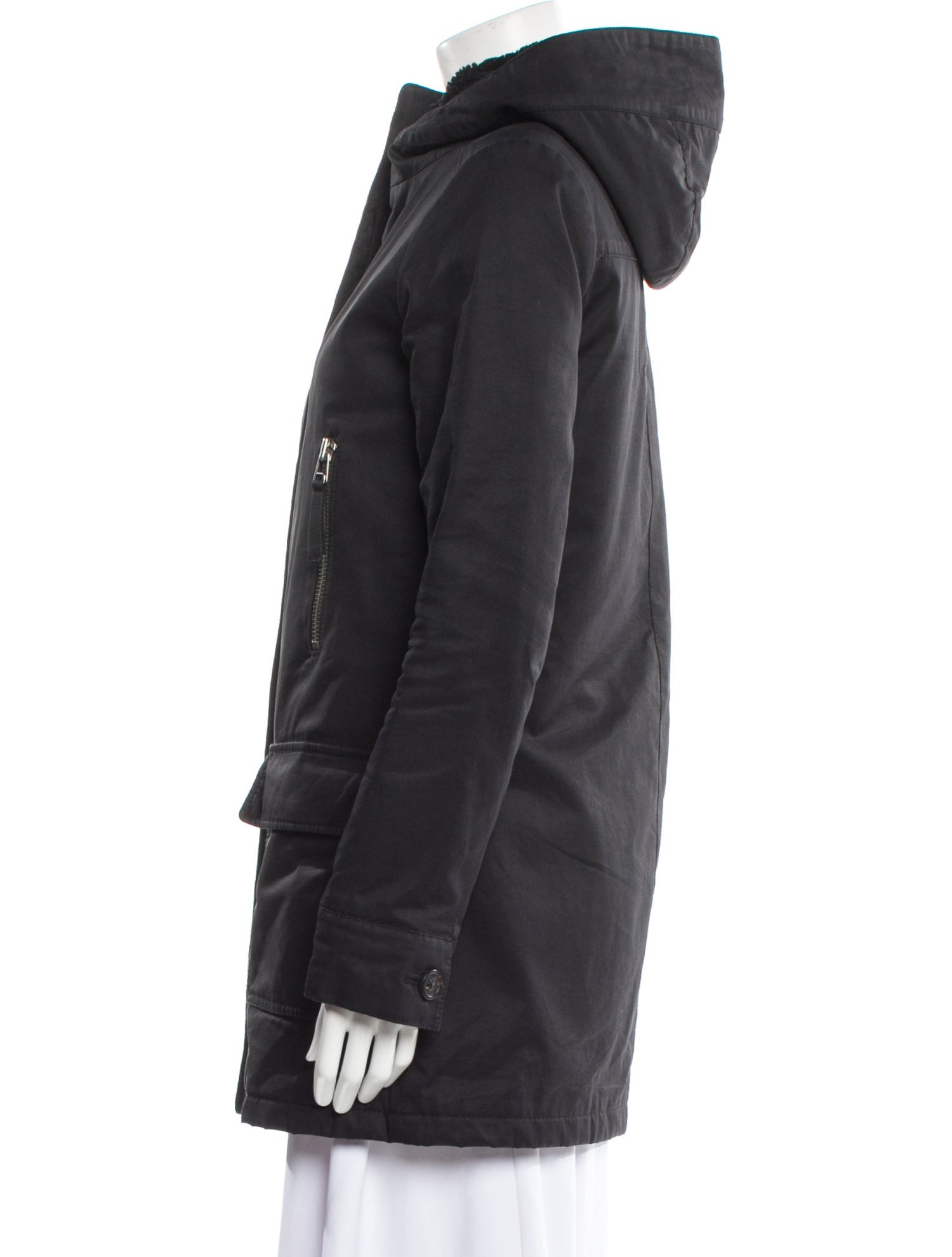 Joseph Faux Fur Coat