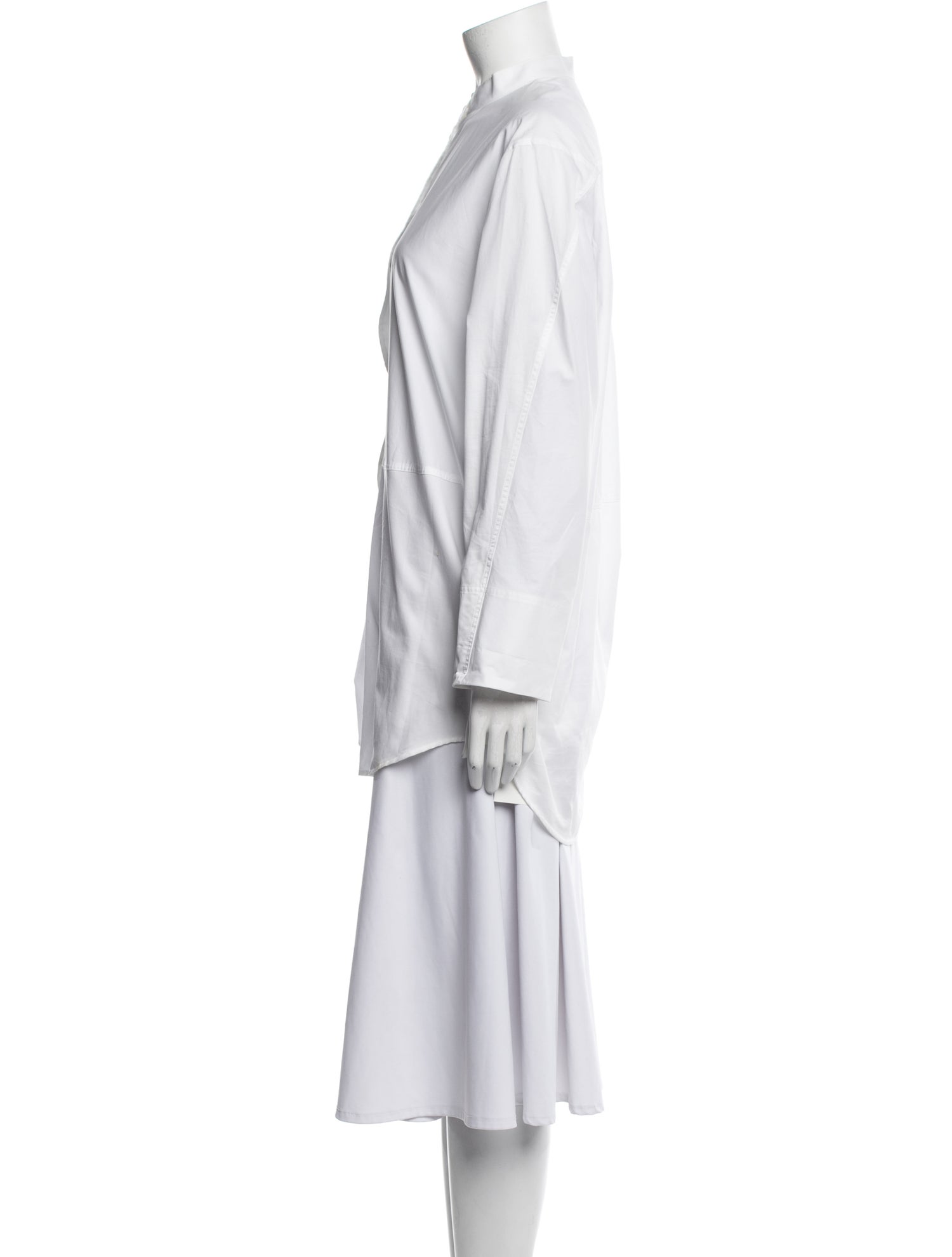 Joseph Mock Neck Long Sleeve Tunic