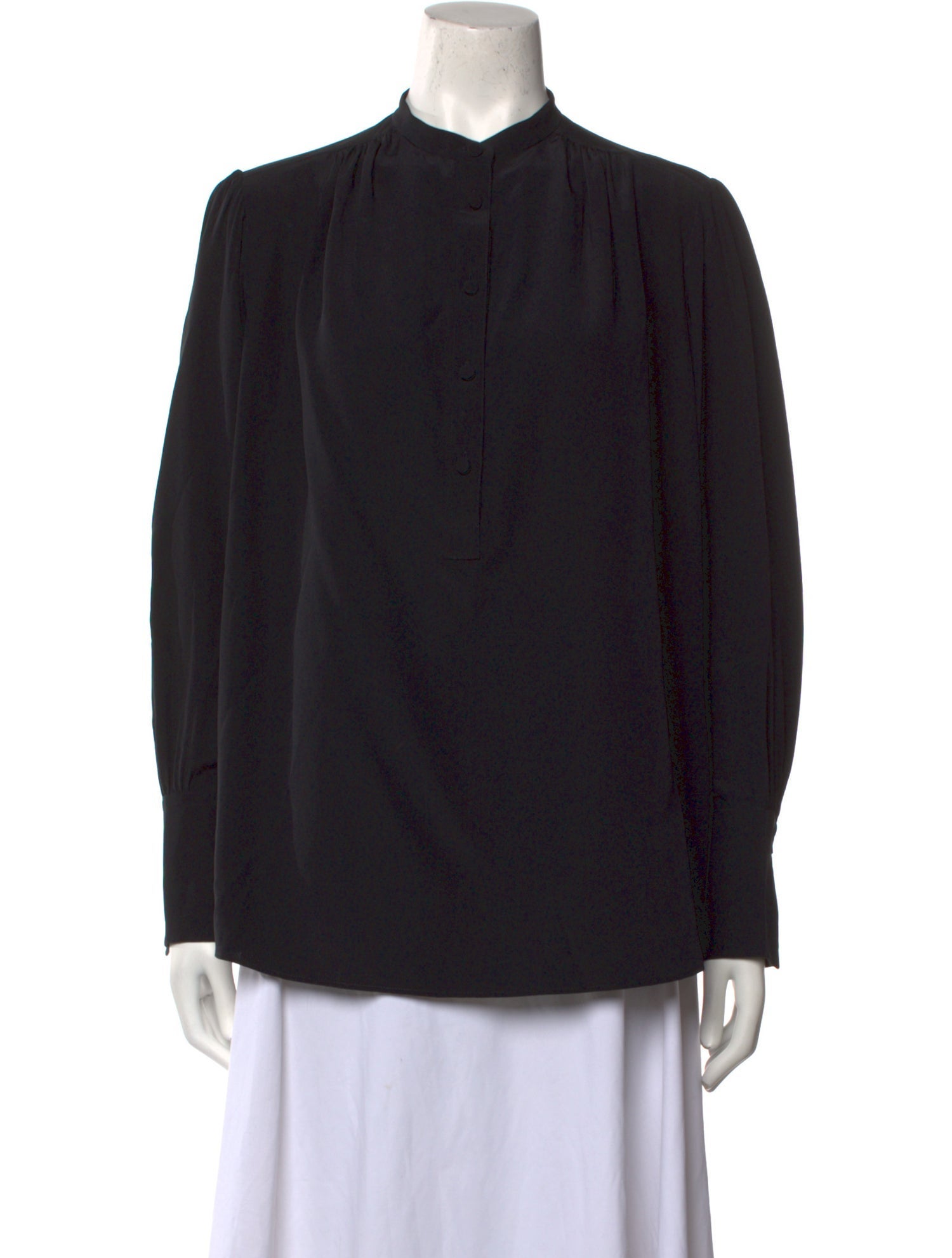 Joseph Silk Mock Neck Blouse w/ Tags