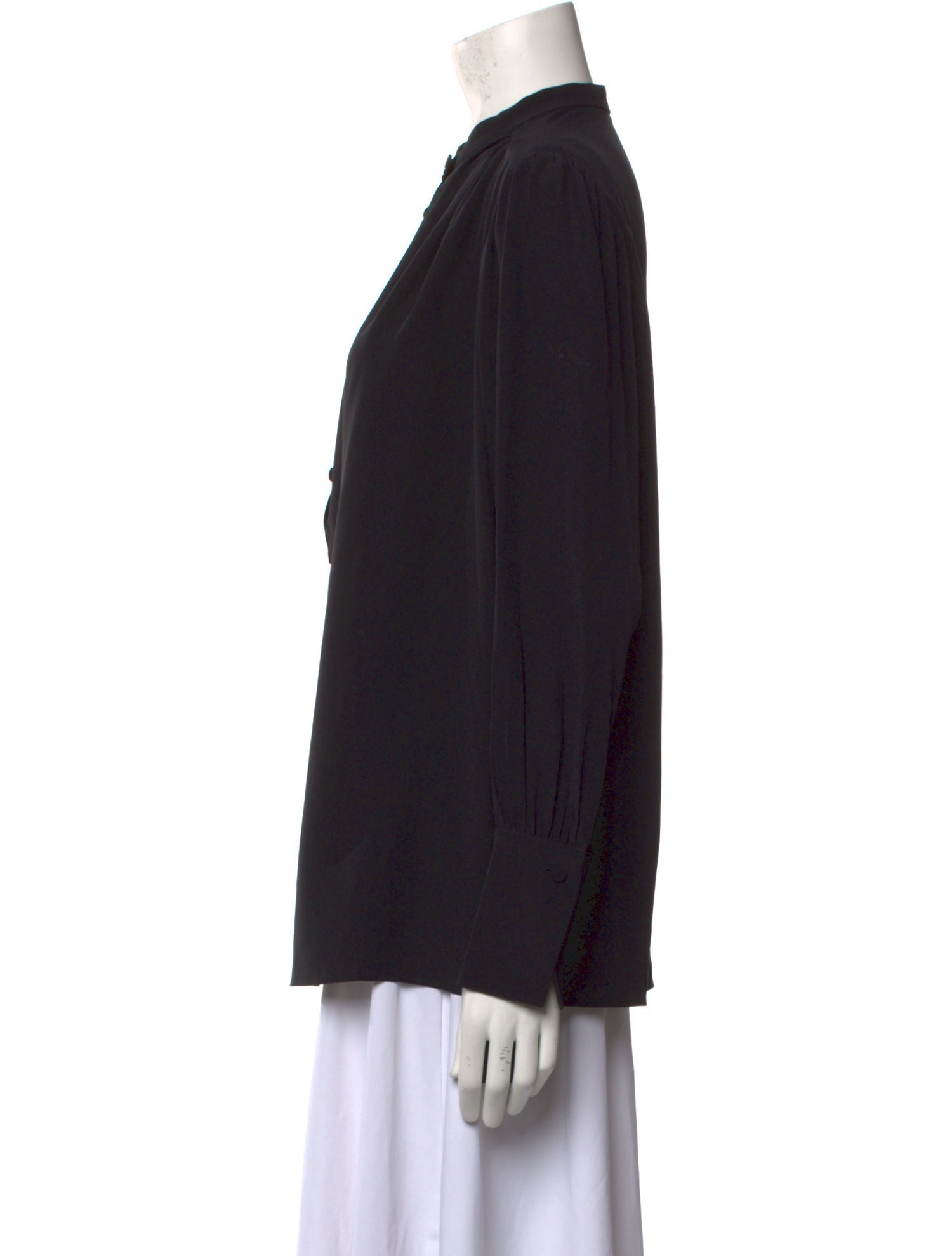 Joseph Silk Mock Neck Blouse w/ Tags