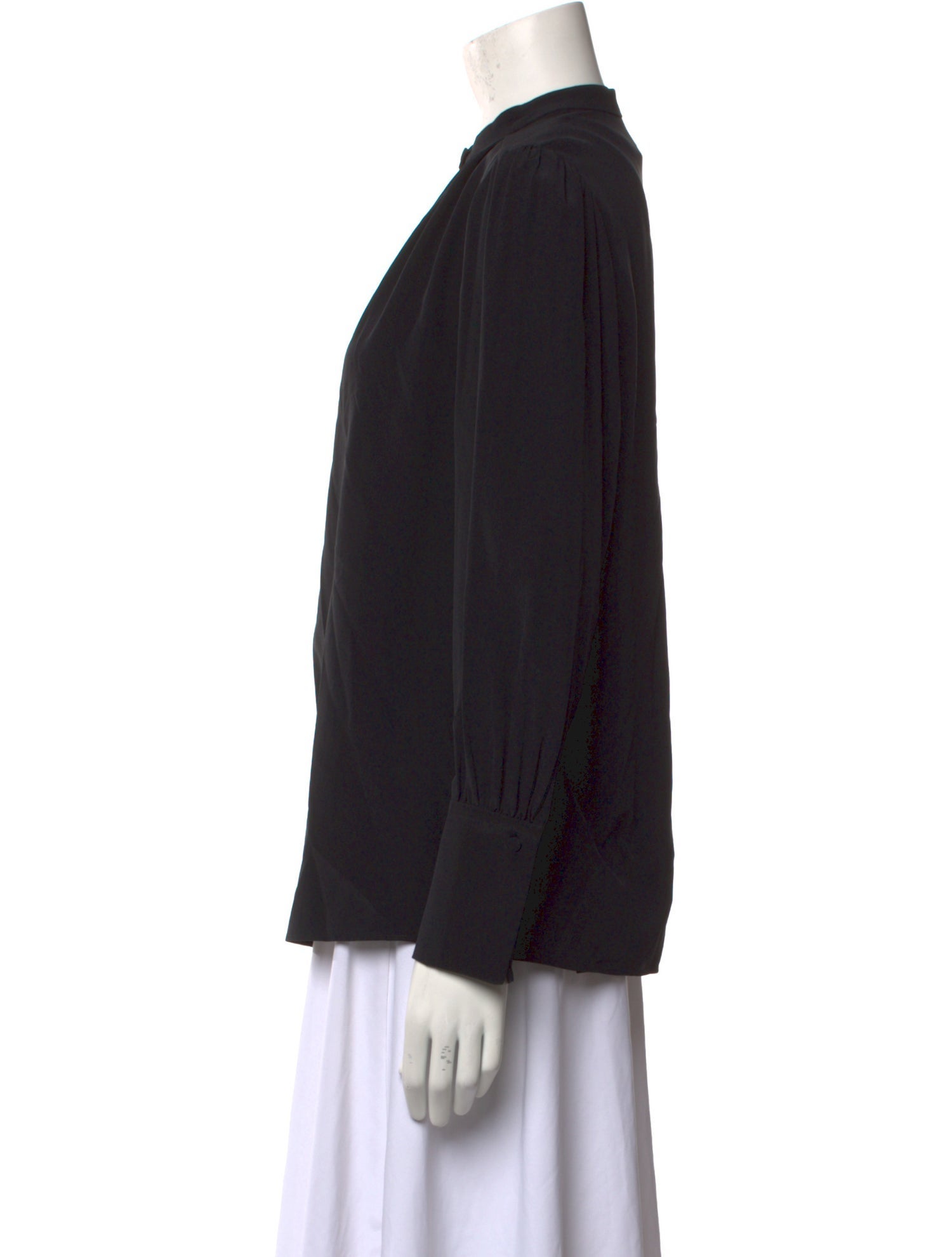 Joseph Silk Mock Neck Blouse w/ Tags