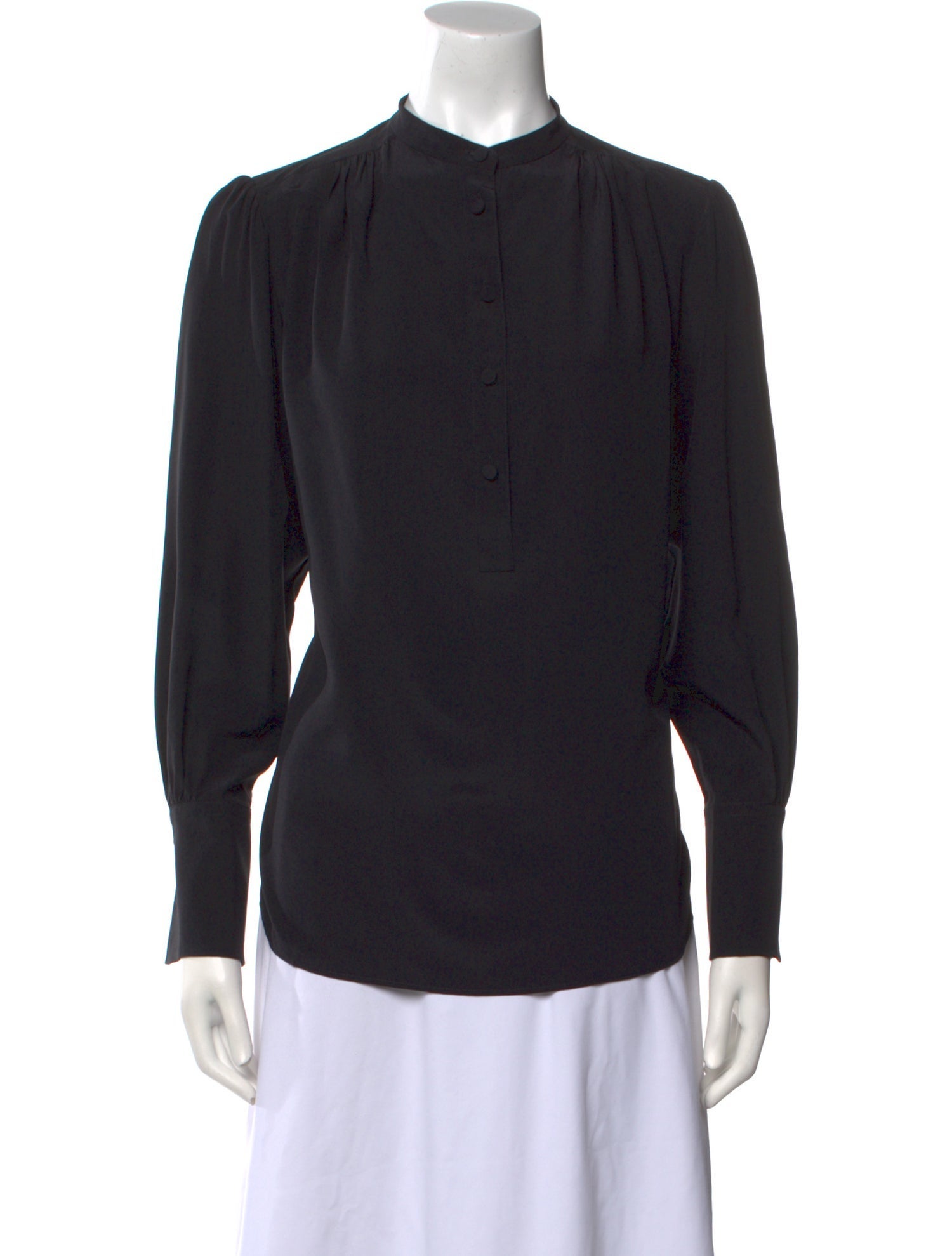 Joseph Silk Mock Neck Blouse w/ Tags