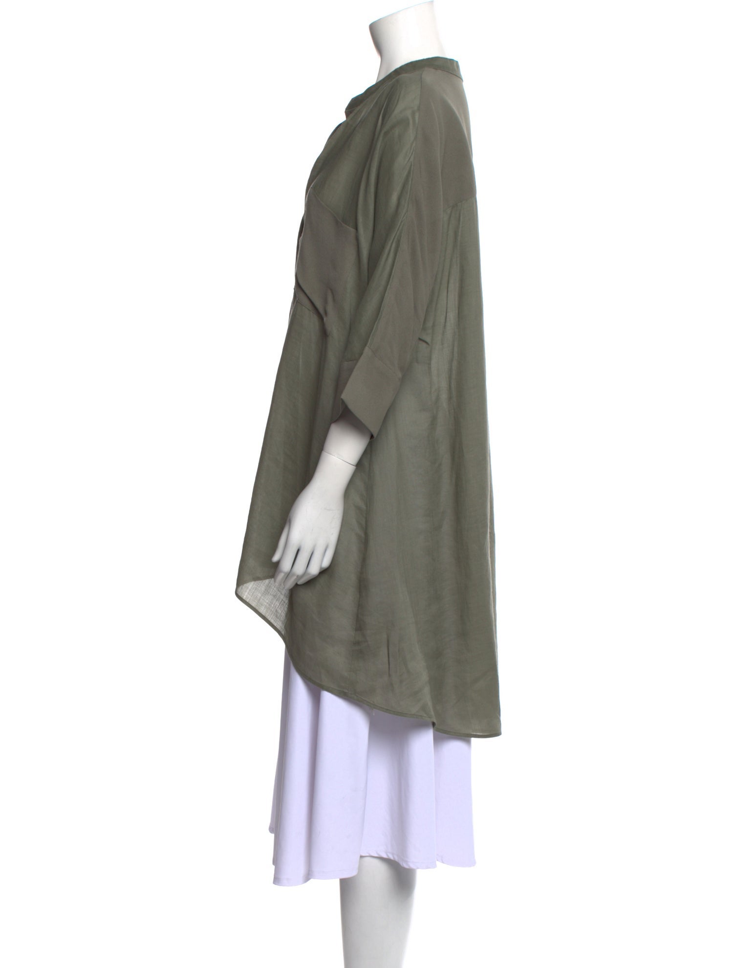 Joseph Silk V-Neck Tunic