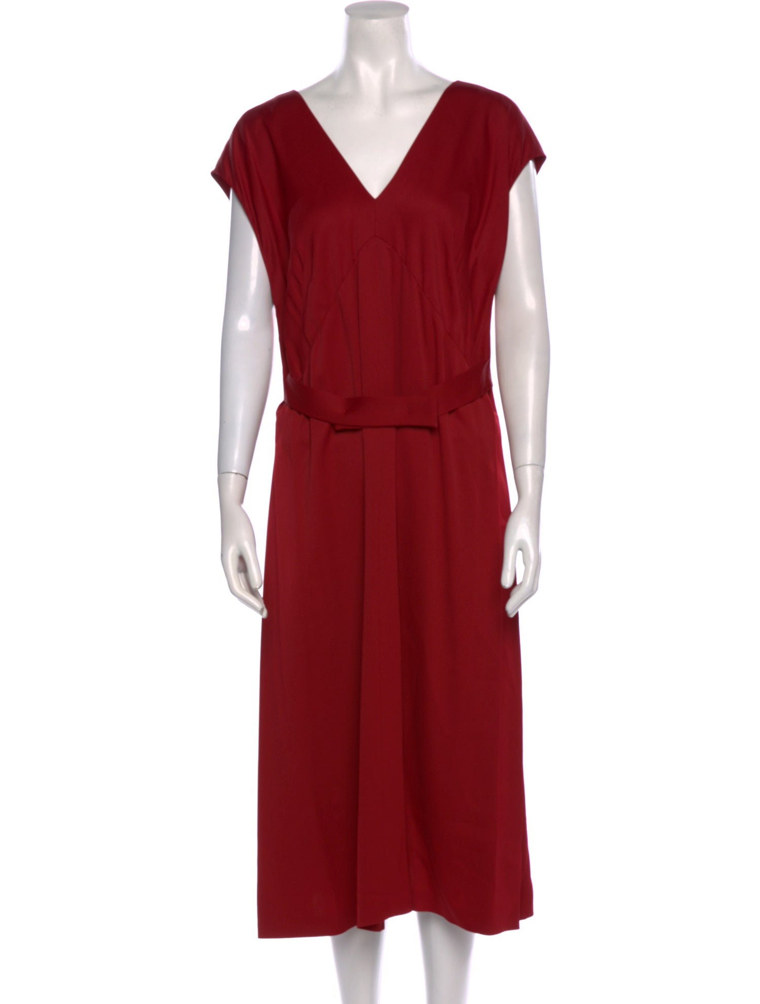 Joseph V-Neck Midi Length Dress