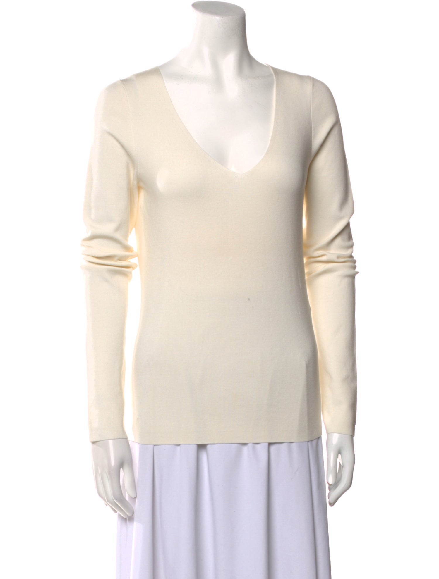 Joseph Silk V-Neck Top