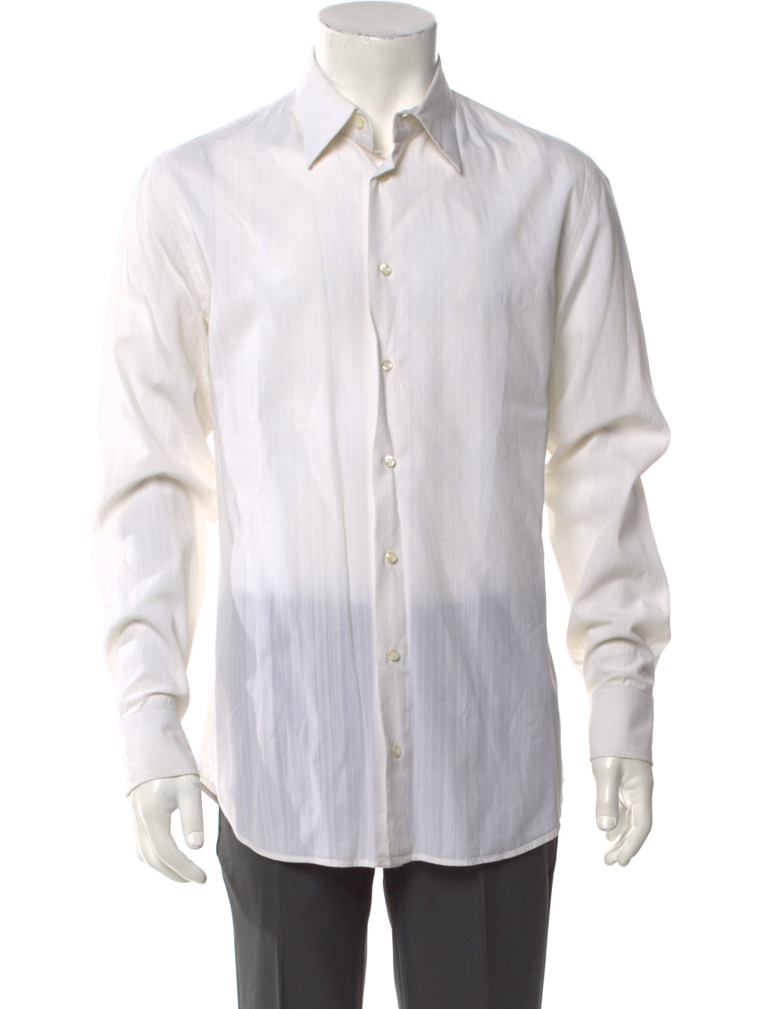 Joseph Striped Long Sleeve Dress Shirt