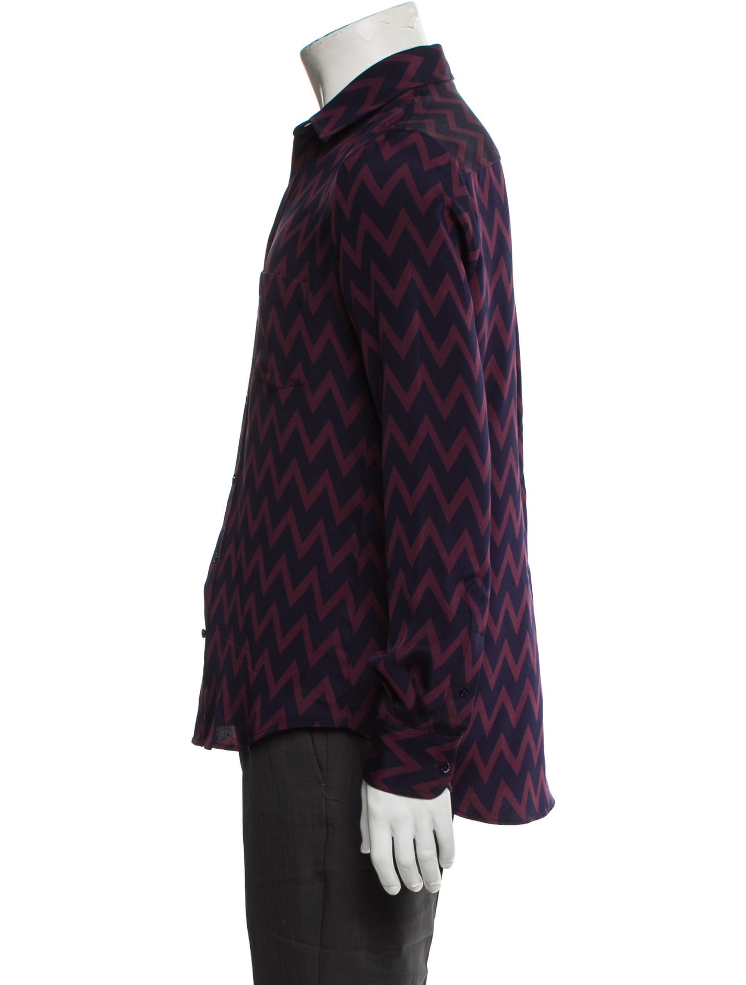 Joseph Silk Striped Shirt