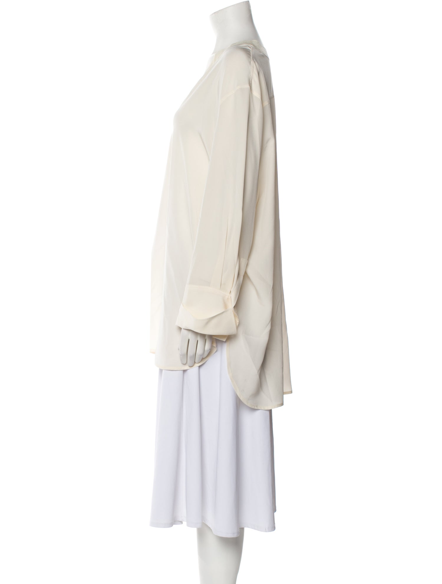 Joseph Silk V-Neck Tunic