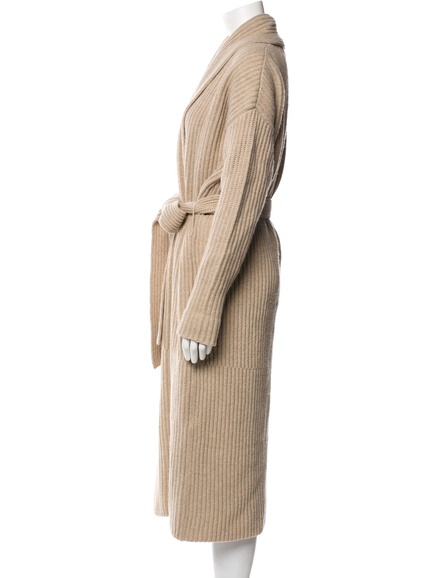 Joseph Wool Faux Fur Coat