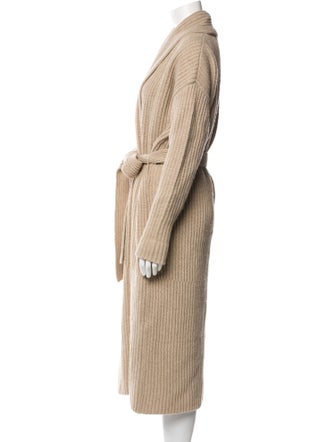 Joseph Wool Faux Fur Coat