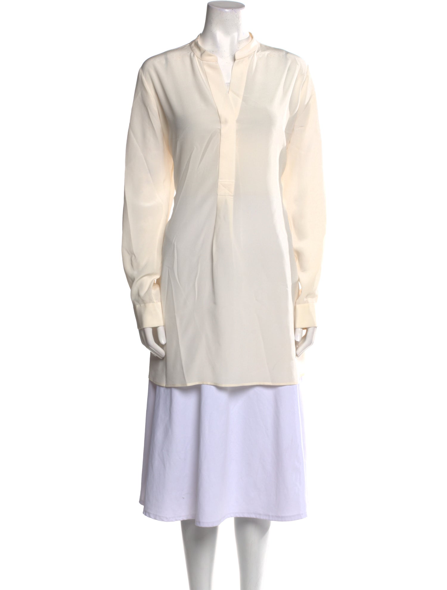Joseph Silk V-Neck Tunic