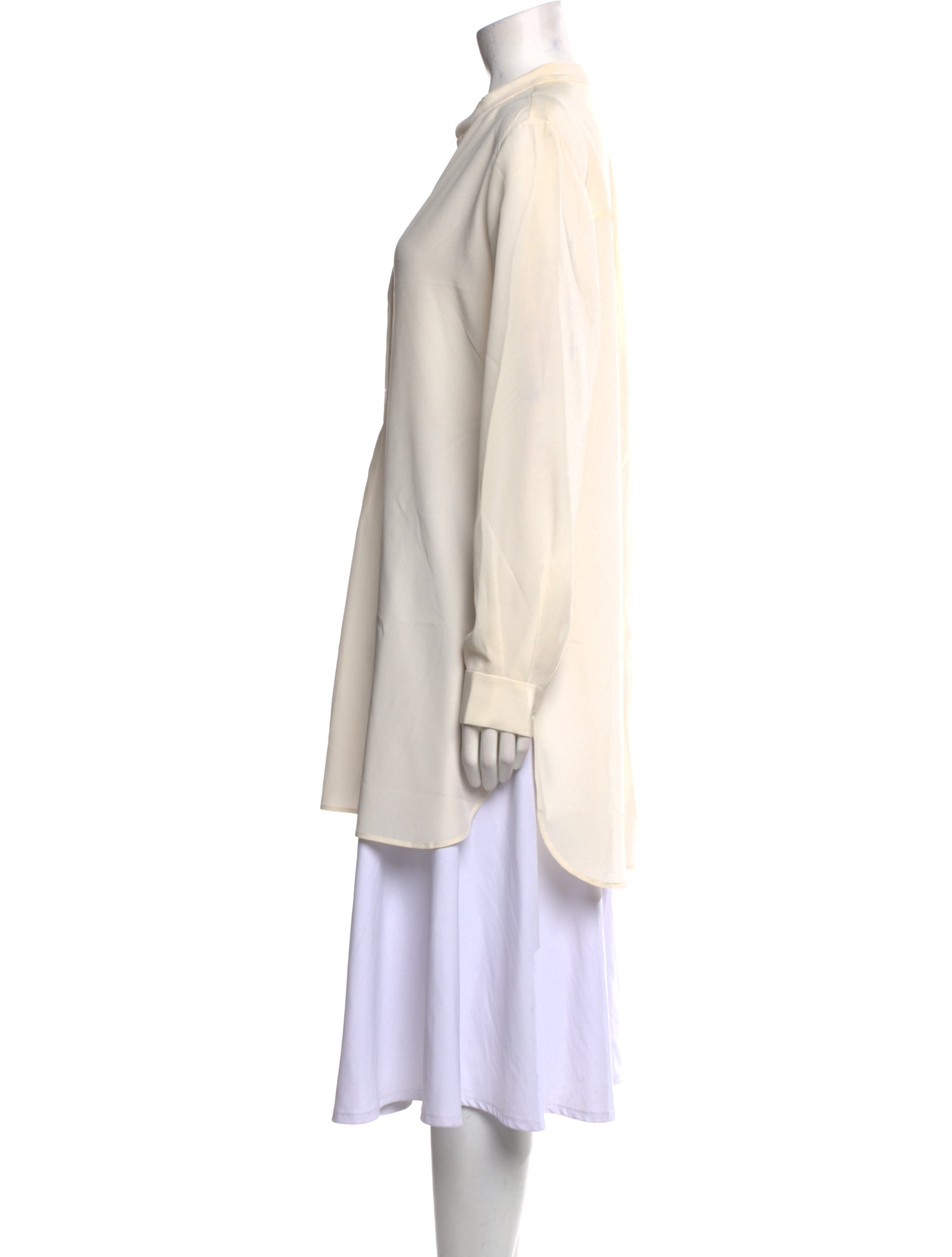 Joseph Silk V-Neck Tunic