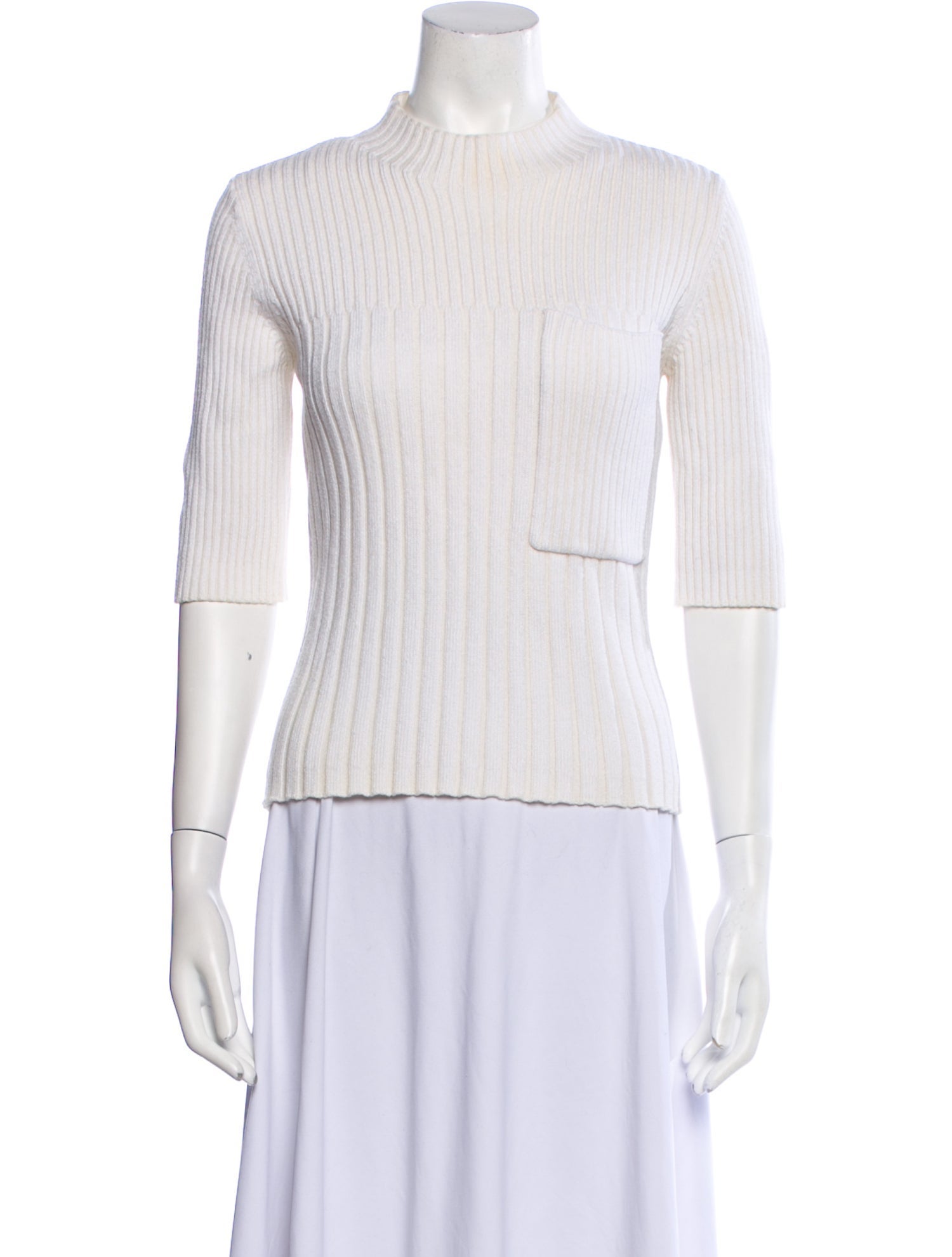 Joseph Mock Neck Sweater