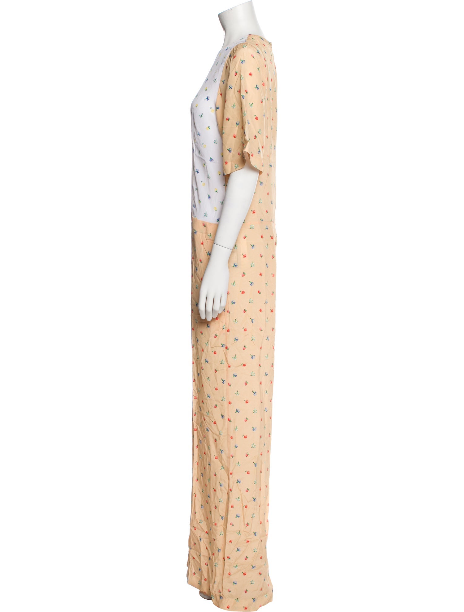 Joseph Silk Printed Jumpsuit w/ Tags