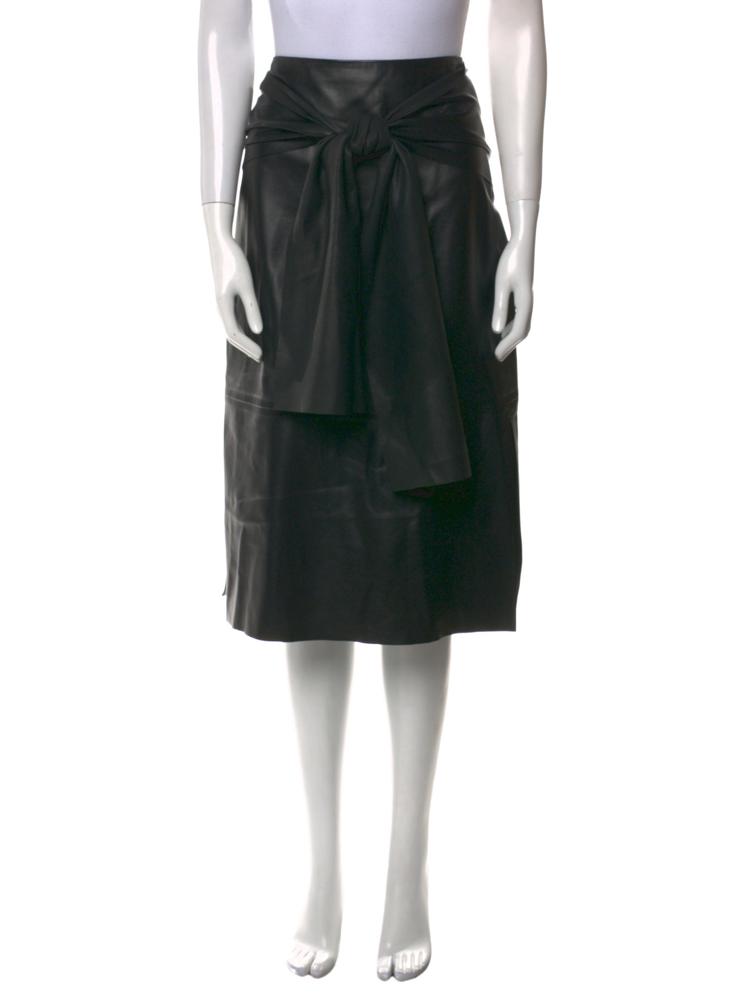 Lambskin Miniskirt