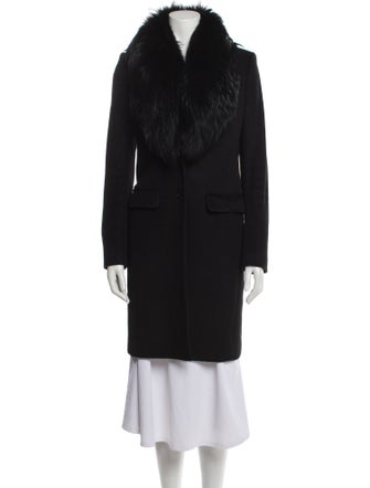 Joseph Wool Fur Coat