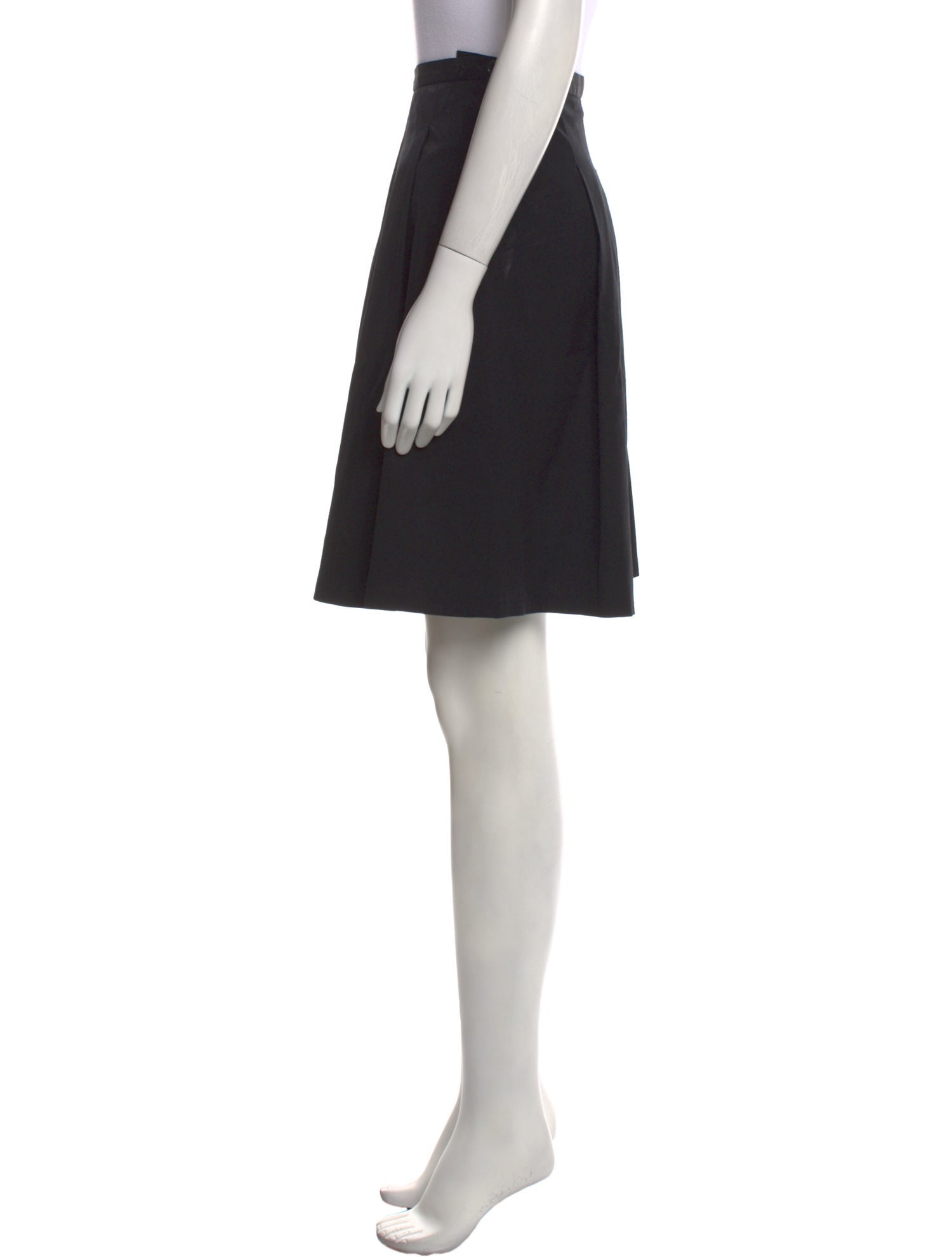 Joseph Pleated Accents Knee-Length Skirt