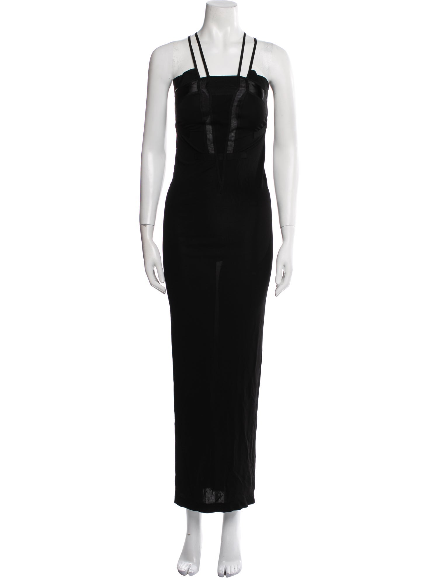 Joseph Square Neckline Long Dress