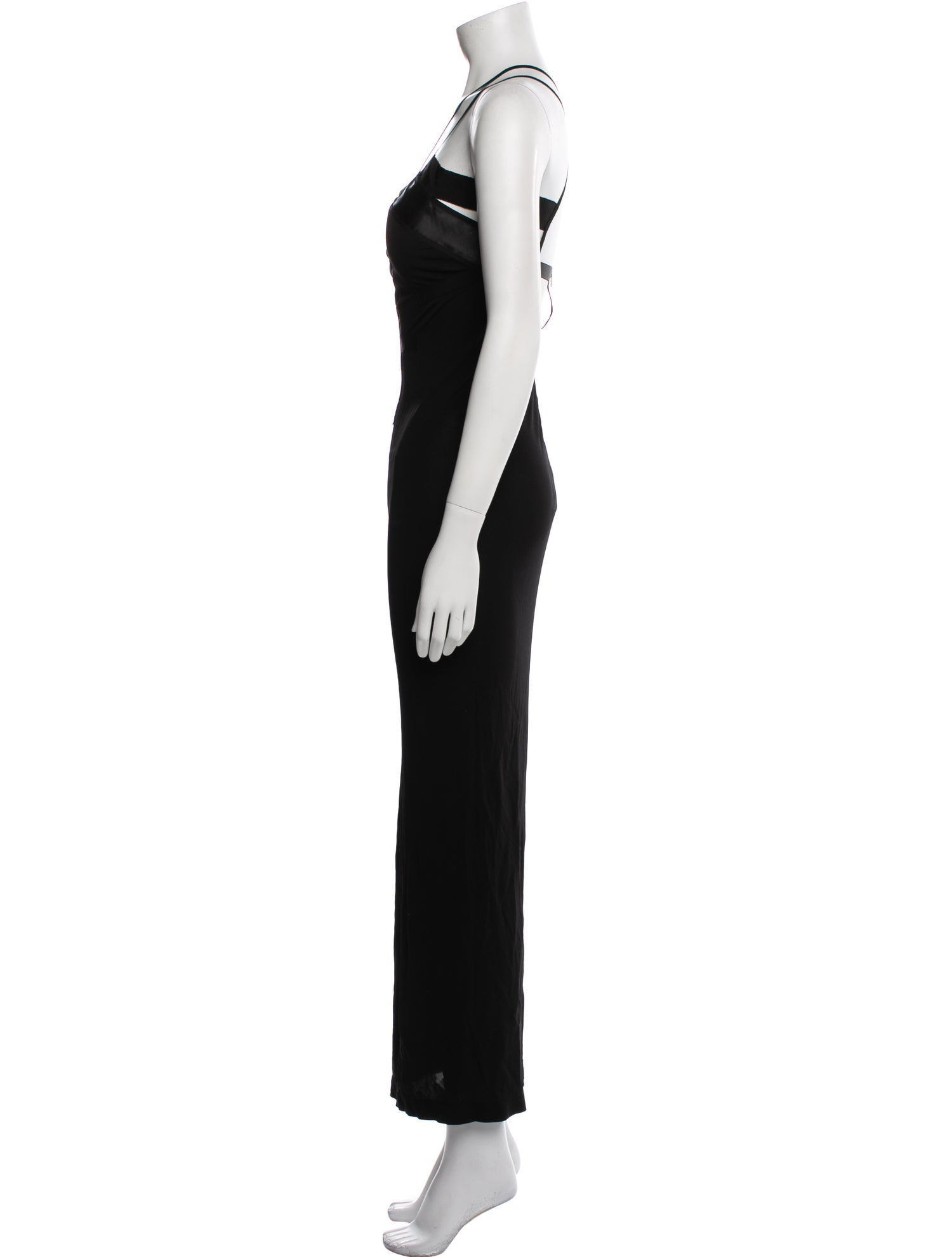 Joseph Square Neckline Long Dress