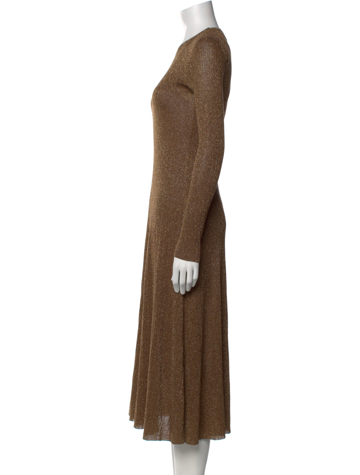 Joseph Crew Neck Midi Length Dress