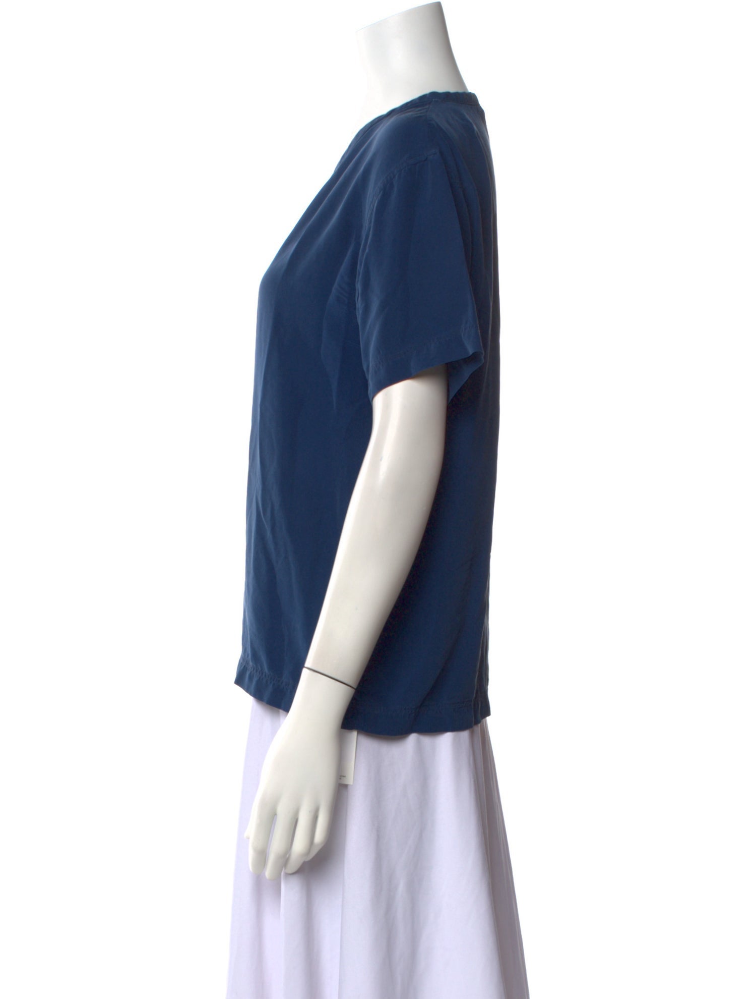 Joseph Silk V-Neck T-Shirt