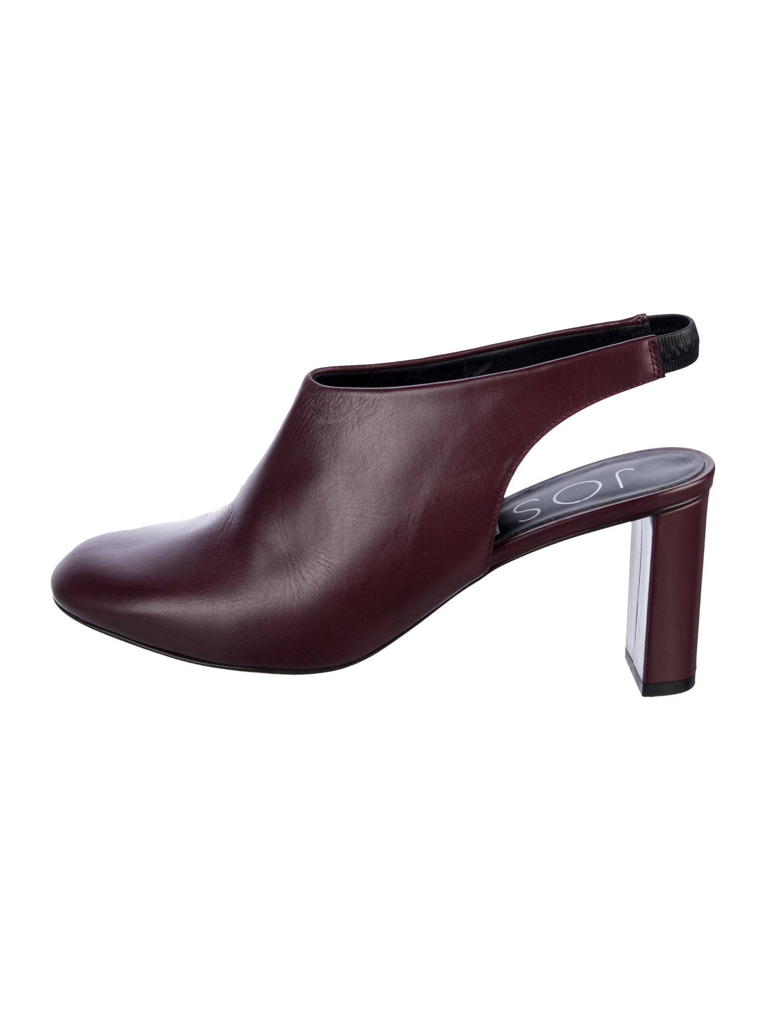 Joseph Leather Slingback Pumps