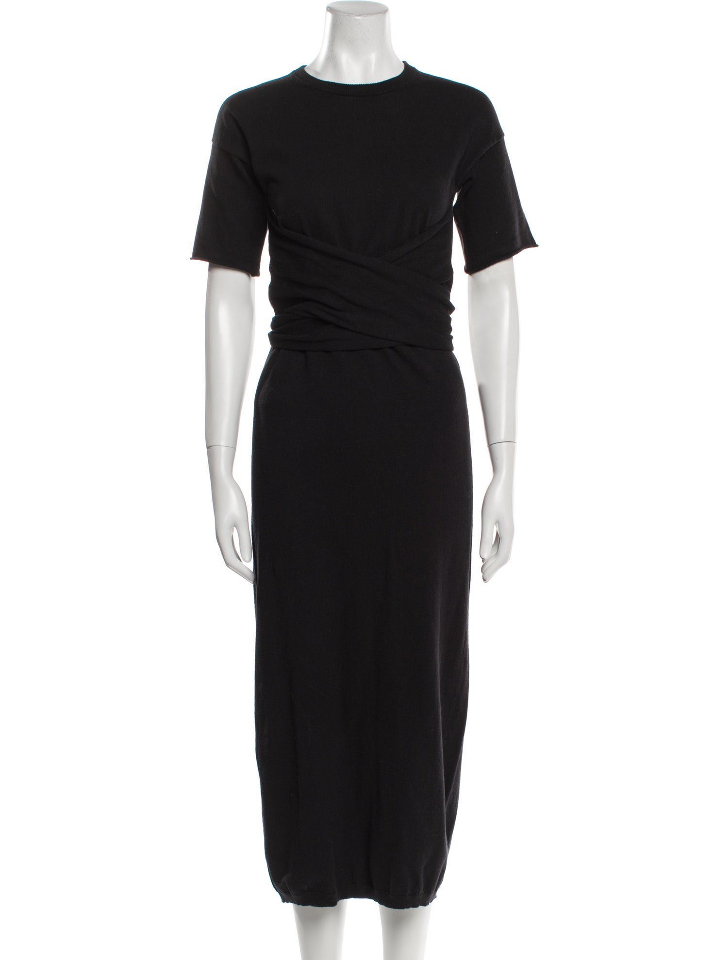 Joseph Crew Neck Long Dress