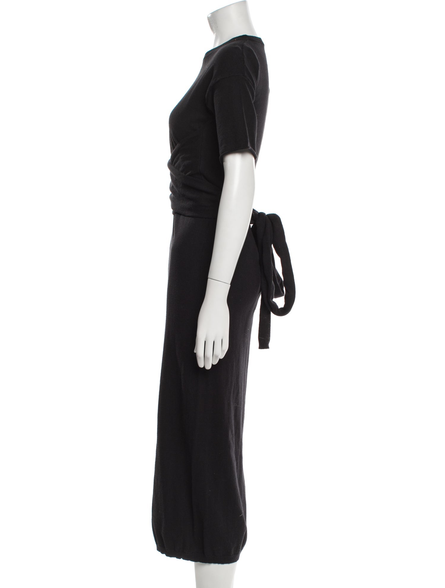 Joseph Crew Neck Long Dress