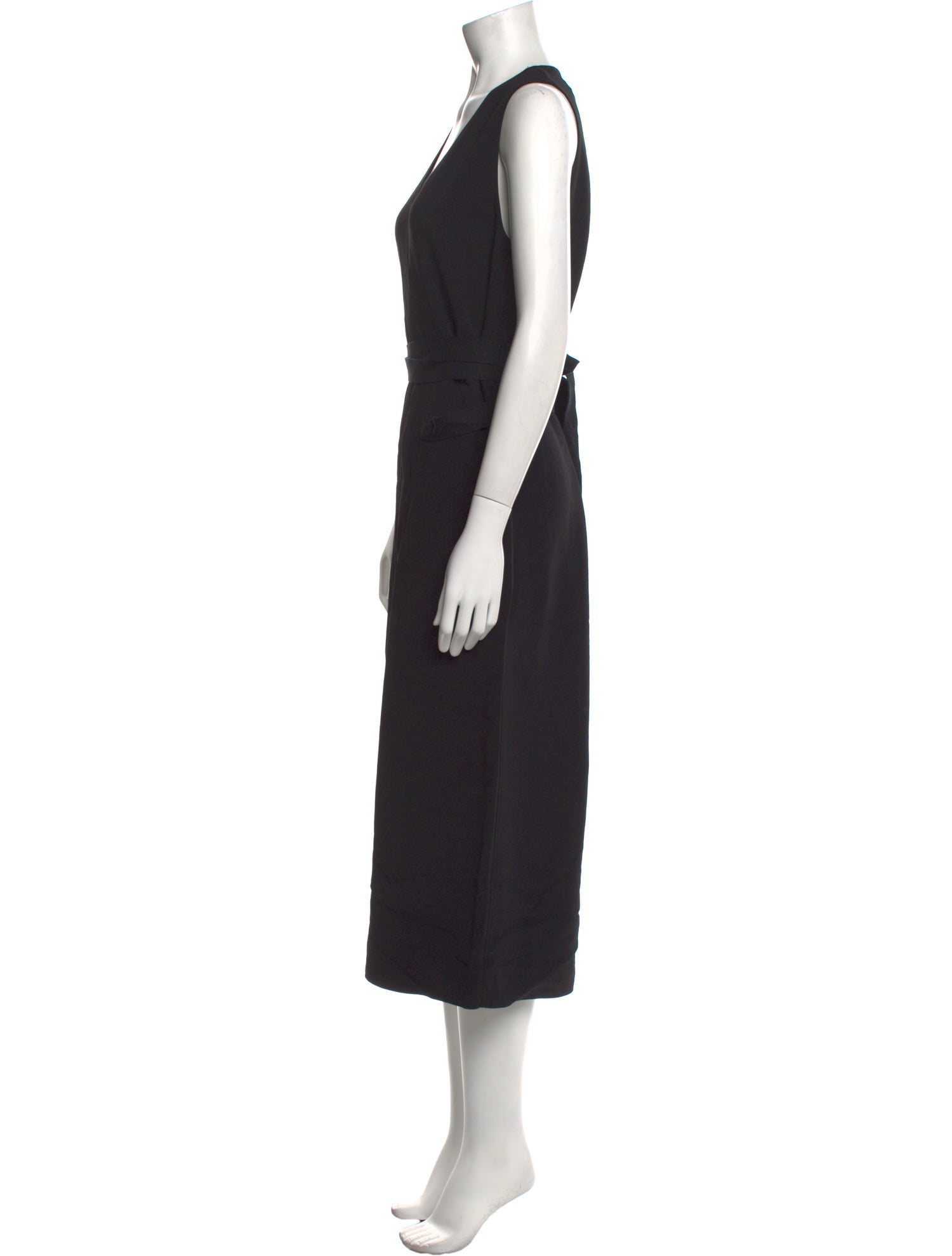 Joseph V-Neck Midi Length Dress