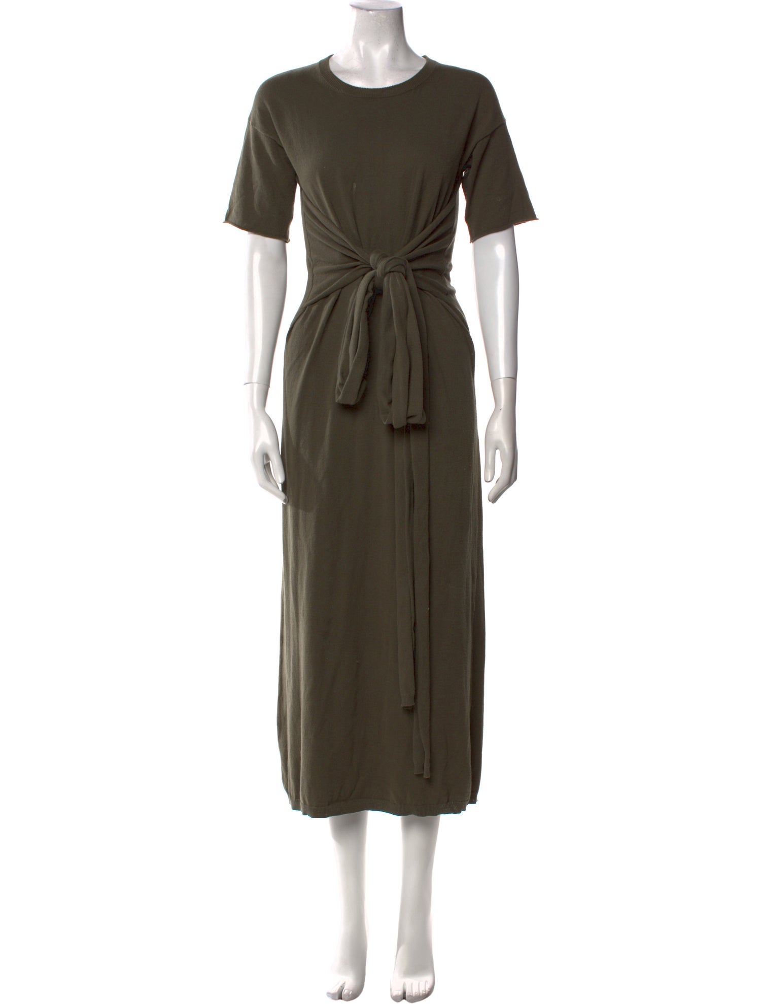 Joseph Crew Neck Long Dress
