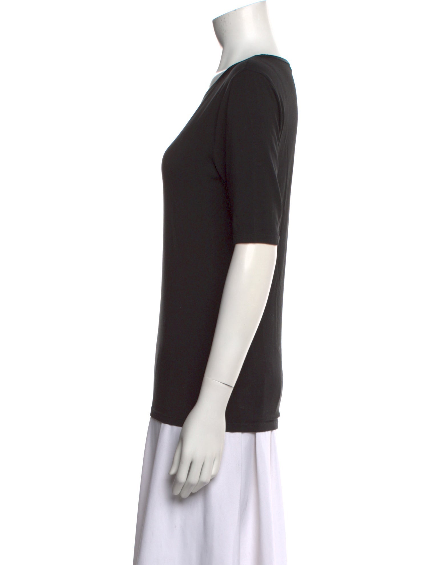 Joseph Scoop Neck Short Sleeve T-Shirt